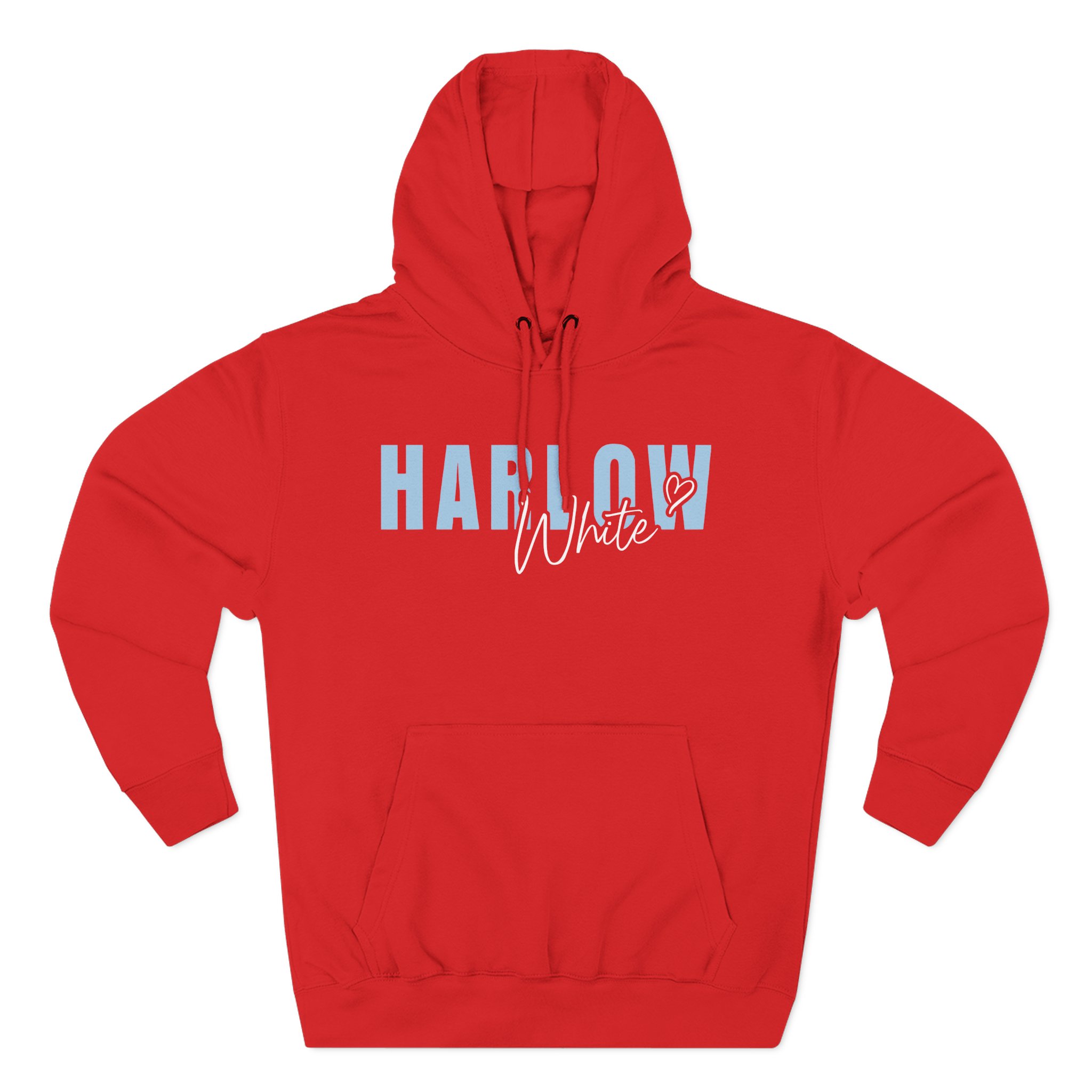 Three-Panel Fleece Hoodie