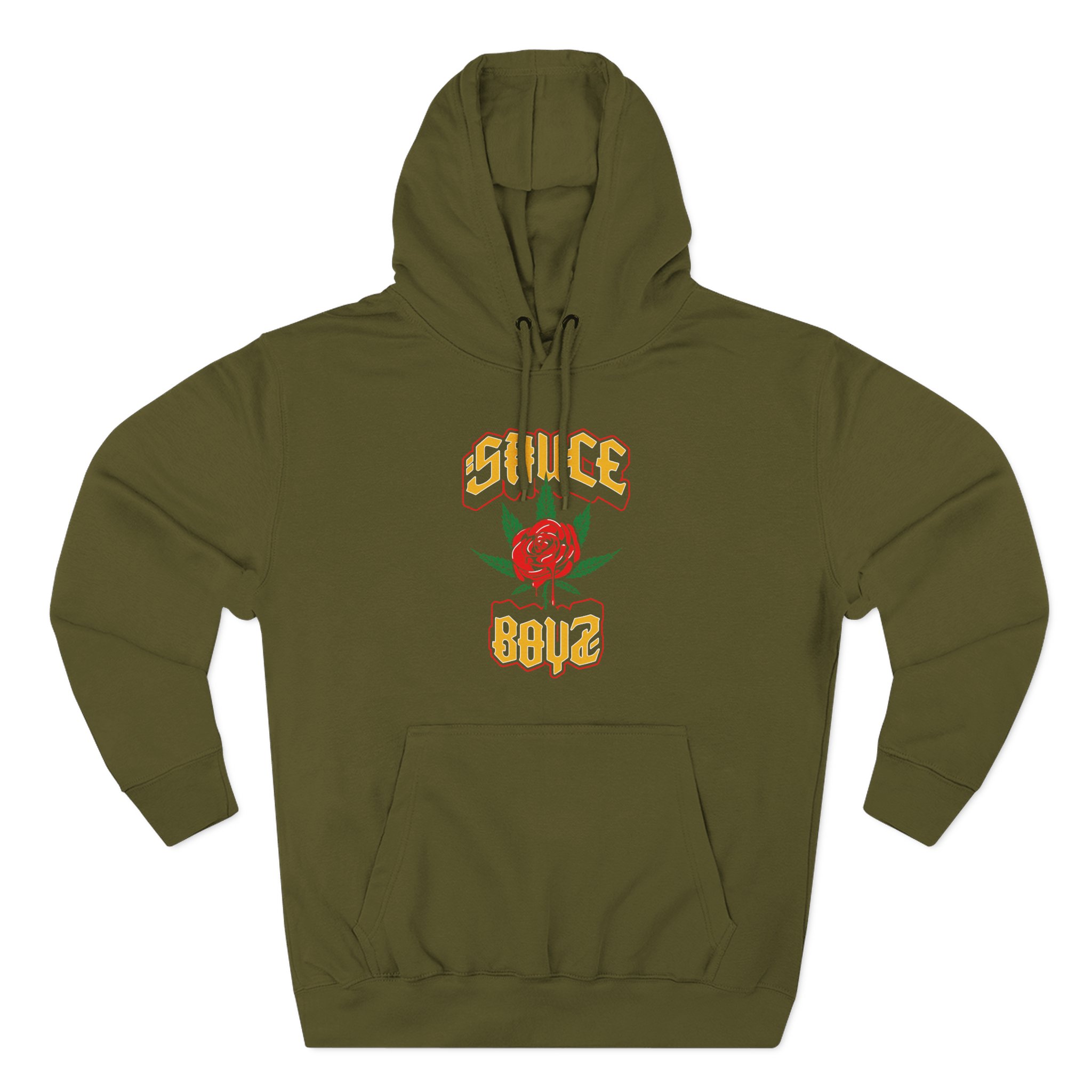 Eladio Carrion Sauce Boyz Three-Panel Fleece Hoodie