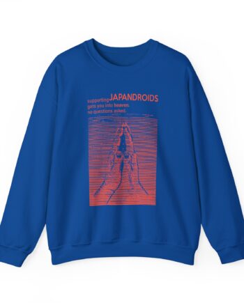 Supporting Japandroids Gets You Into Heaven No Questions Asked Unisex Heavy Blend™ Crewneck Sweatshirt