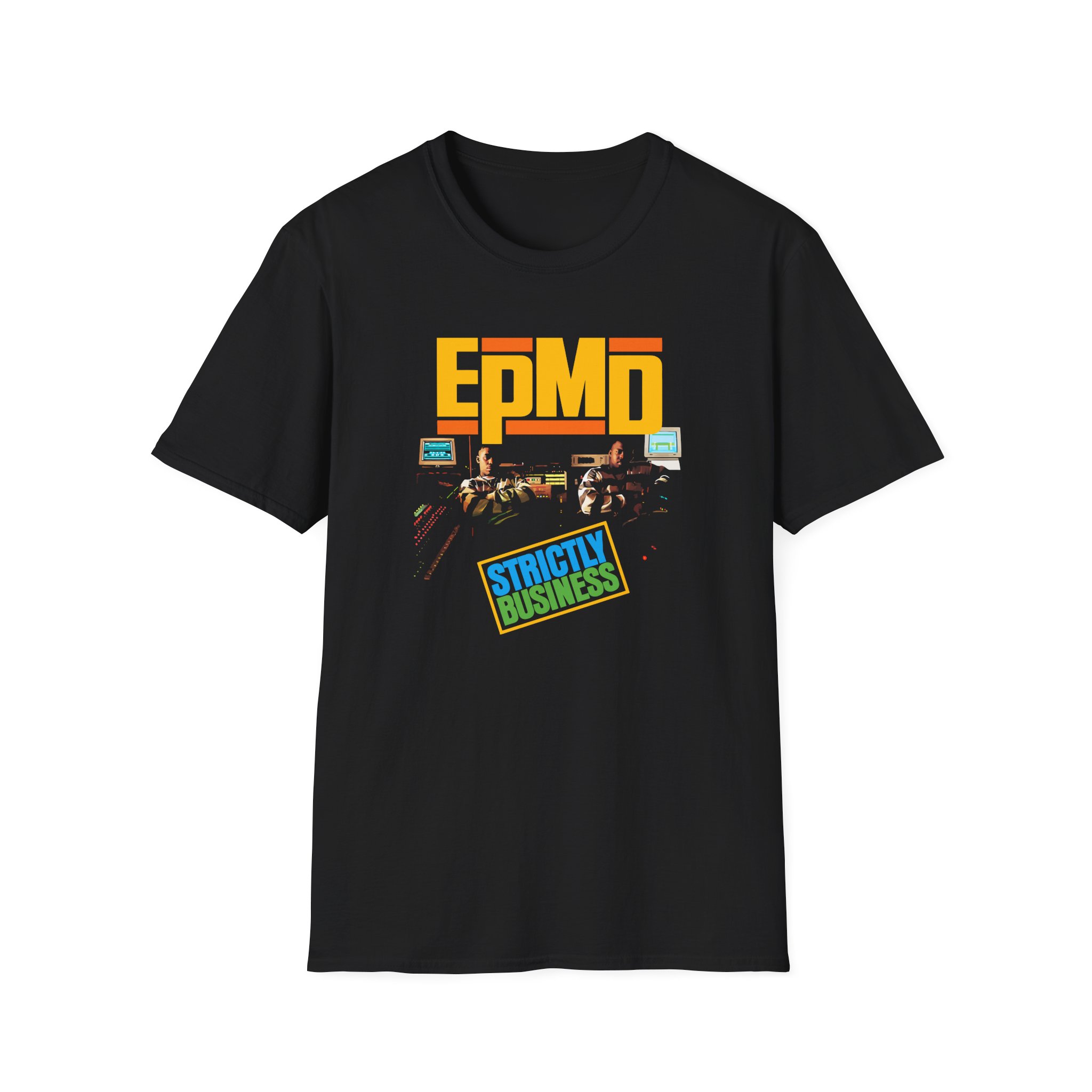 Epmd Strictly Business Album Cover Photo Unisex Softstyle T-Shirt