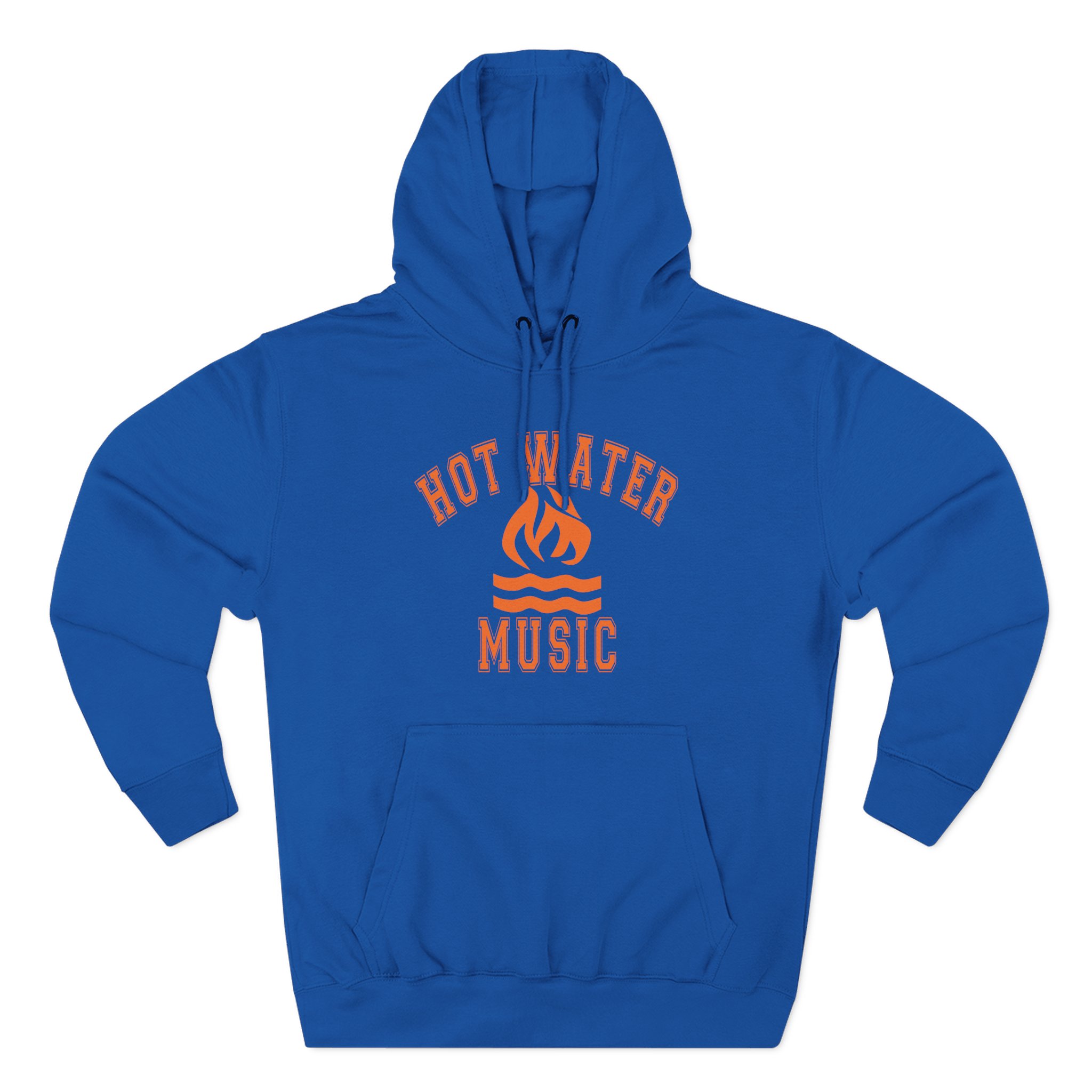 Hot Water Music College Flame Three-Panel Fleece Hoodie
