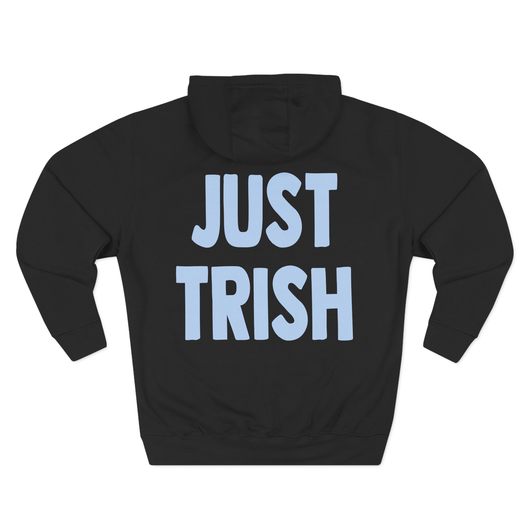 Just Trish Three-Panel Fleece Hoodie