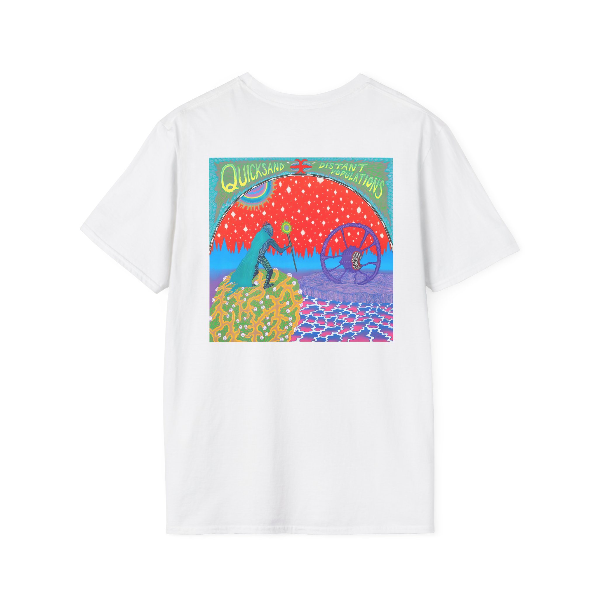 Quicksand Distant Populations Unisex Softstyle T-Shirt