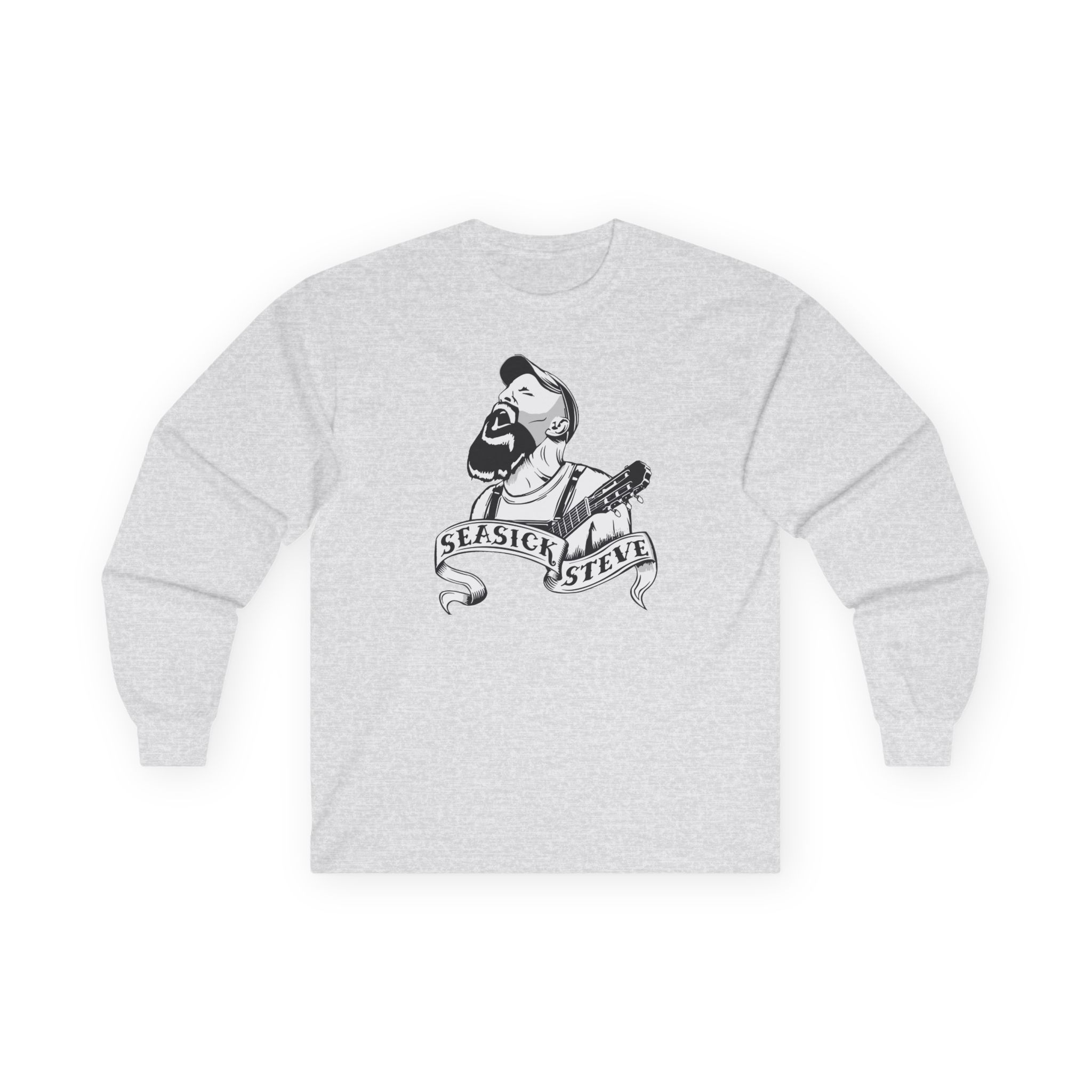 Seasick Steve Mississippi Drum Machine Unisex Ultra Cotton Long Sleeve Tee