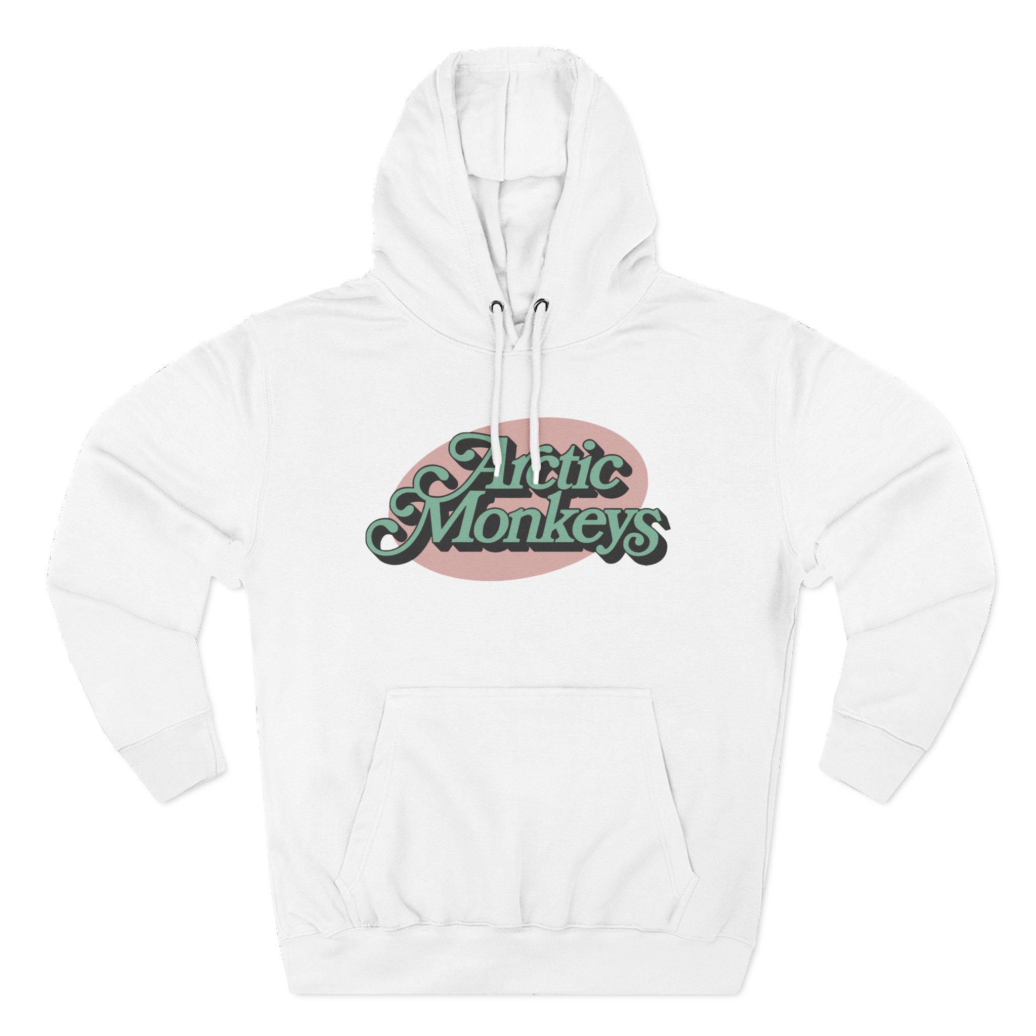 Arctic Monkeys Ornate Logo Three-Panel Fleece Hoodie