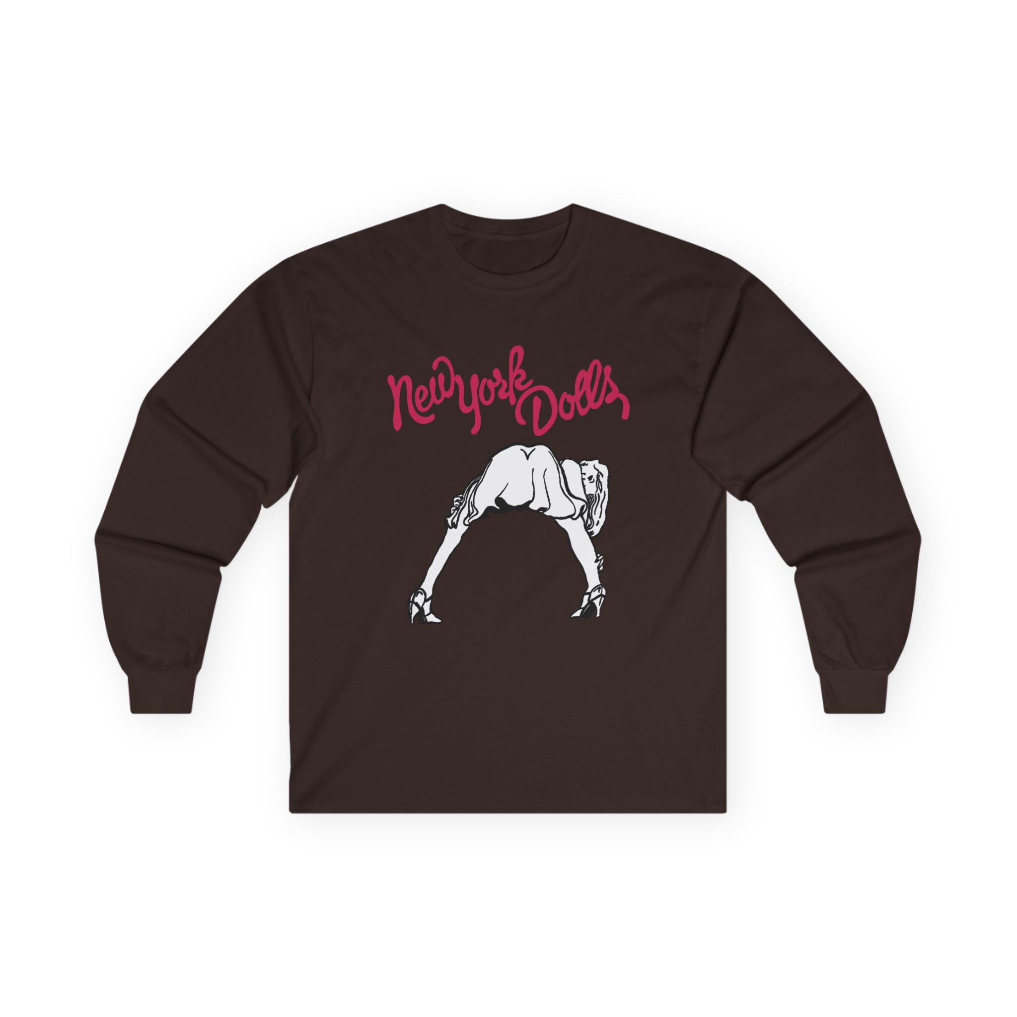 New York Dolls Lipstick Girl Unisex Ultra Cotton Long Sleeve Tee