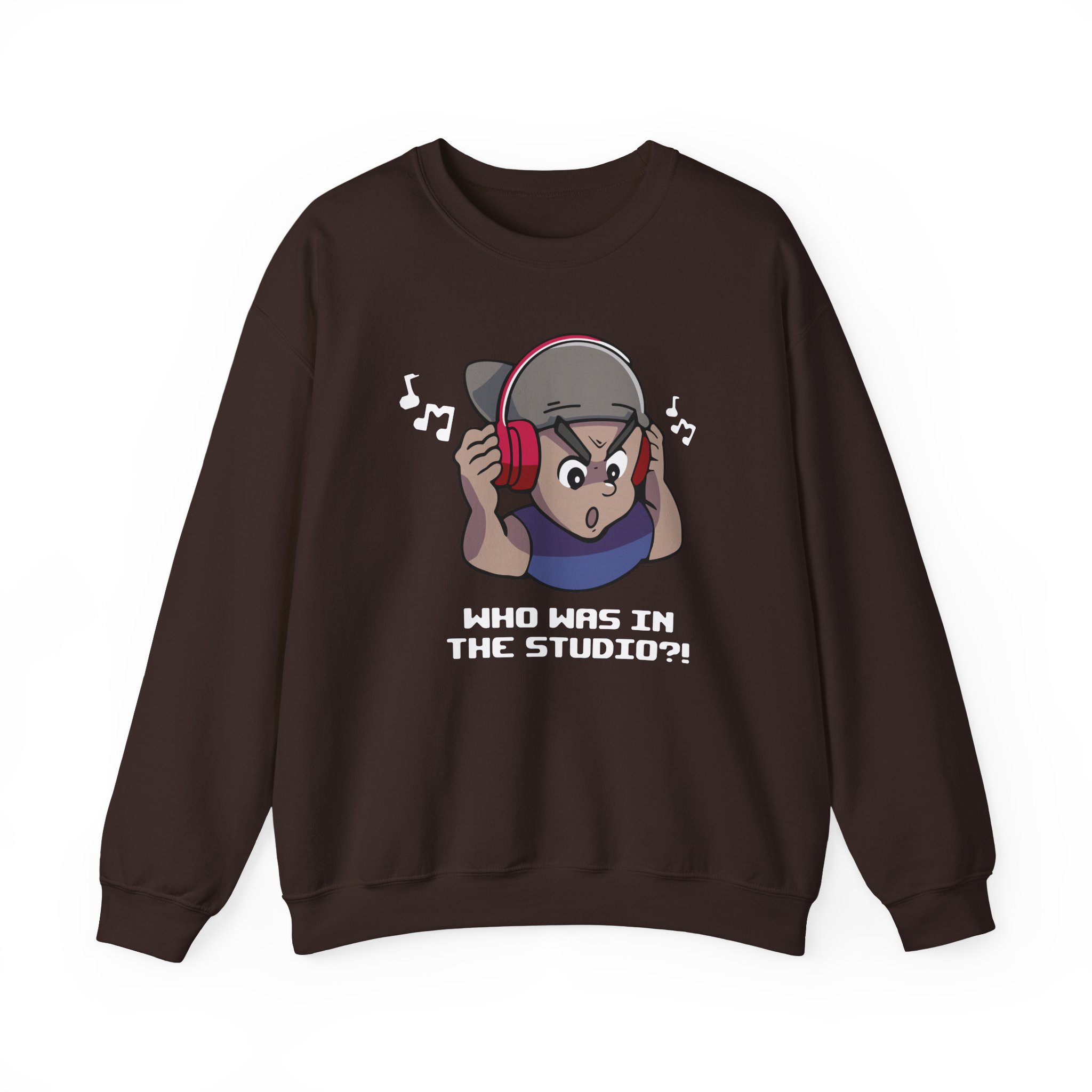 Dashie Who Was in the Studio Unisex Heavy Blendâ„¢ Crewneck Sweatshirt