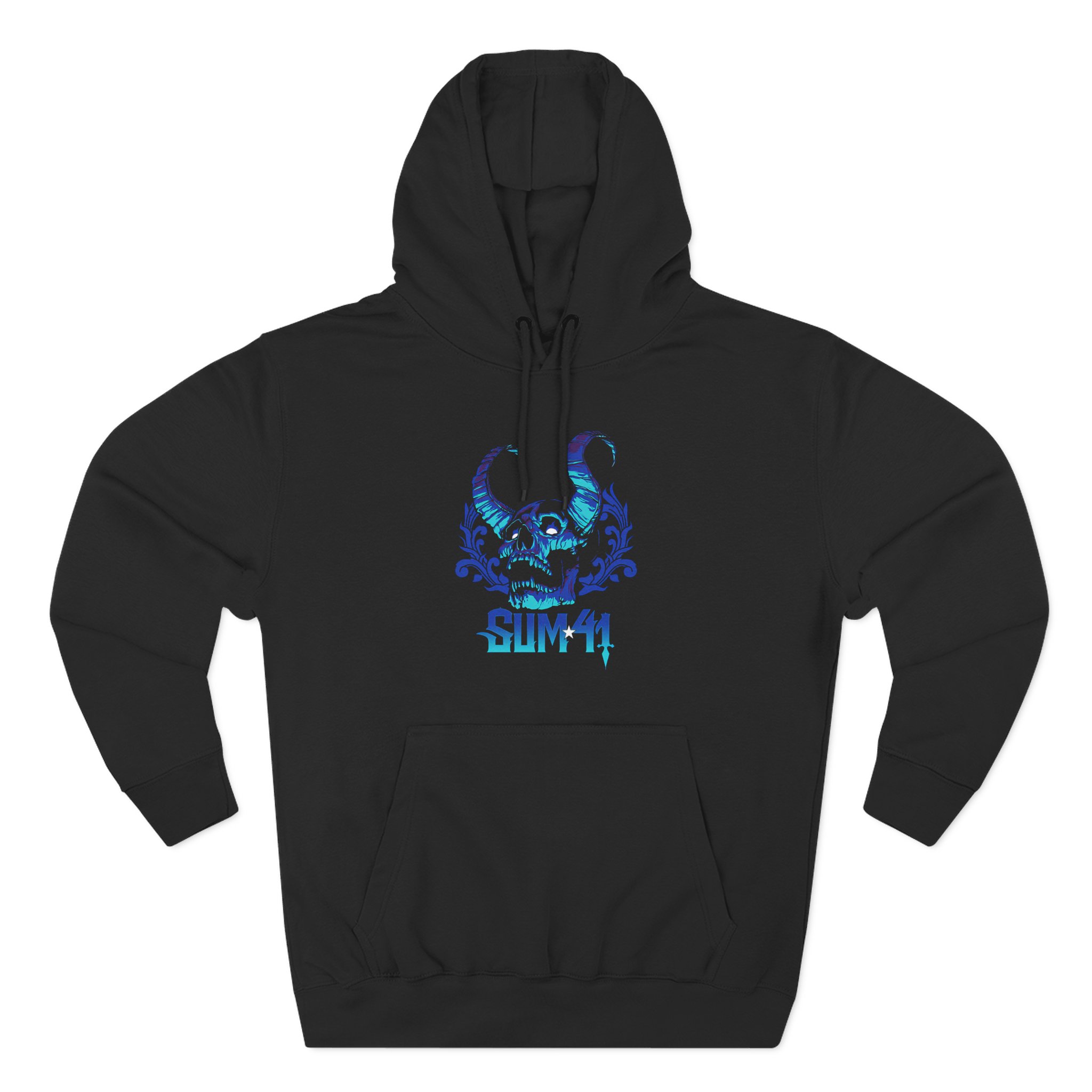 Sum 41 Blue Demon Itin Three-Panel Fleece Hoodie