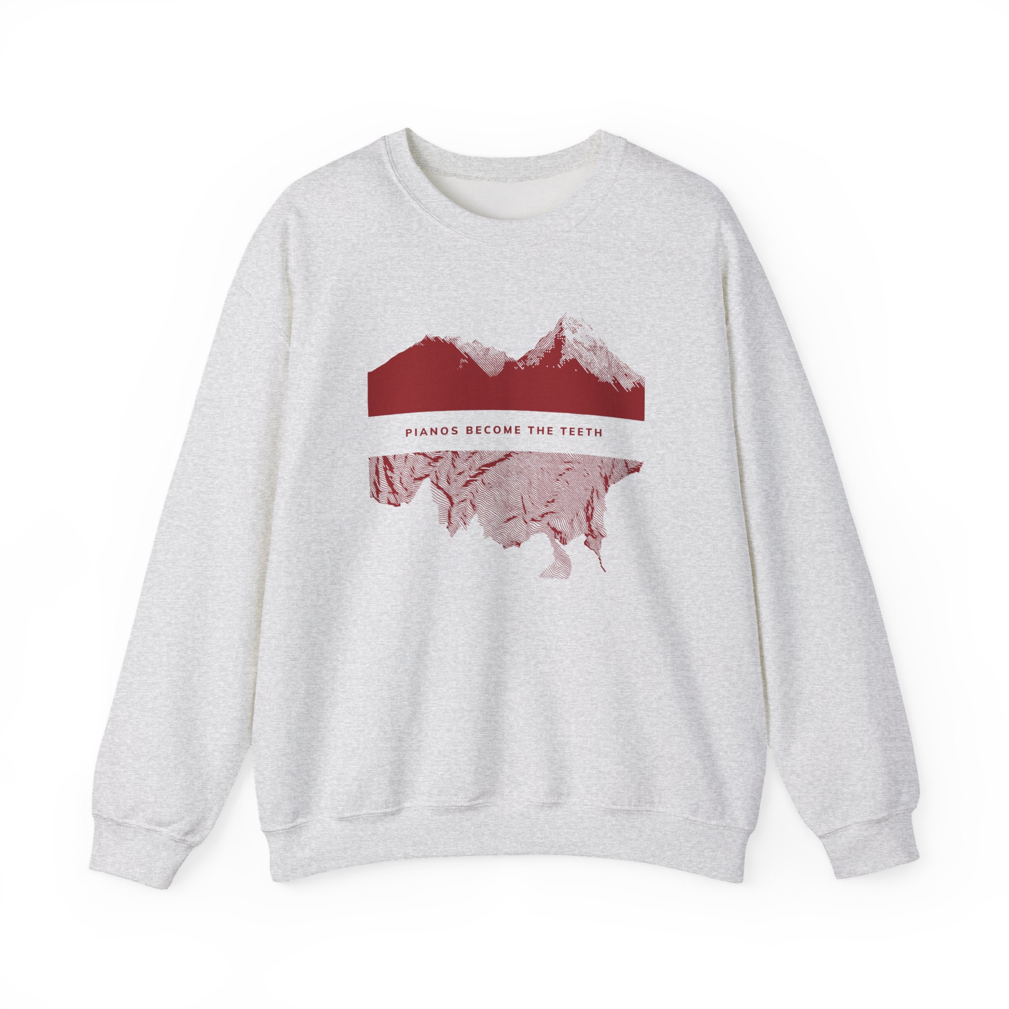 Pianos Become the Teeth Mountains Unisex Heavy Blendâ„¢ Crewneck Sweatshirt