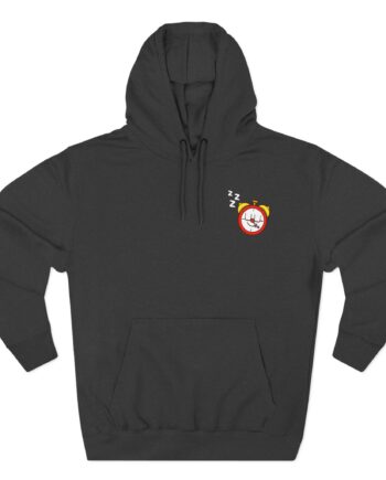 Cold Ones the Clocked Off Three-Panel Fleece Hoodie
