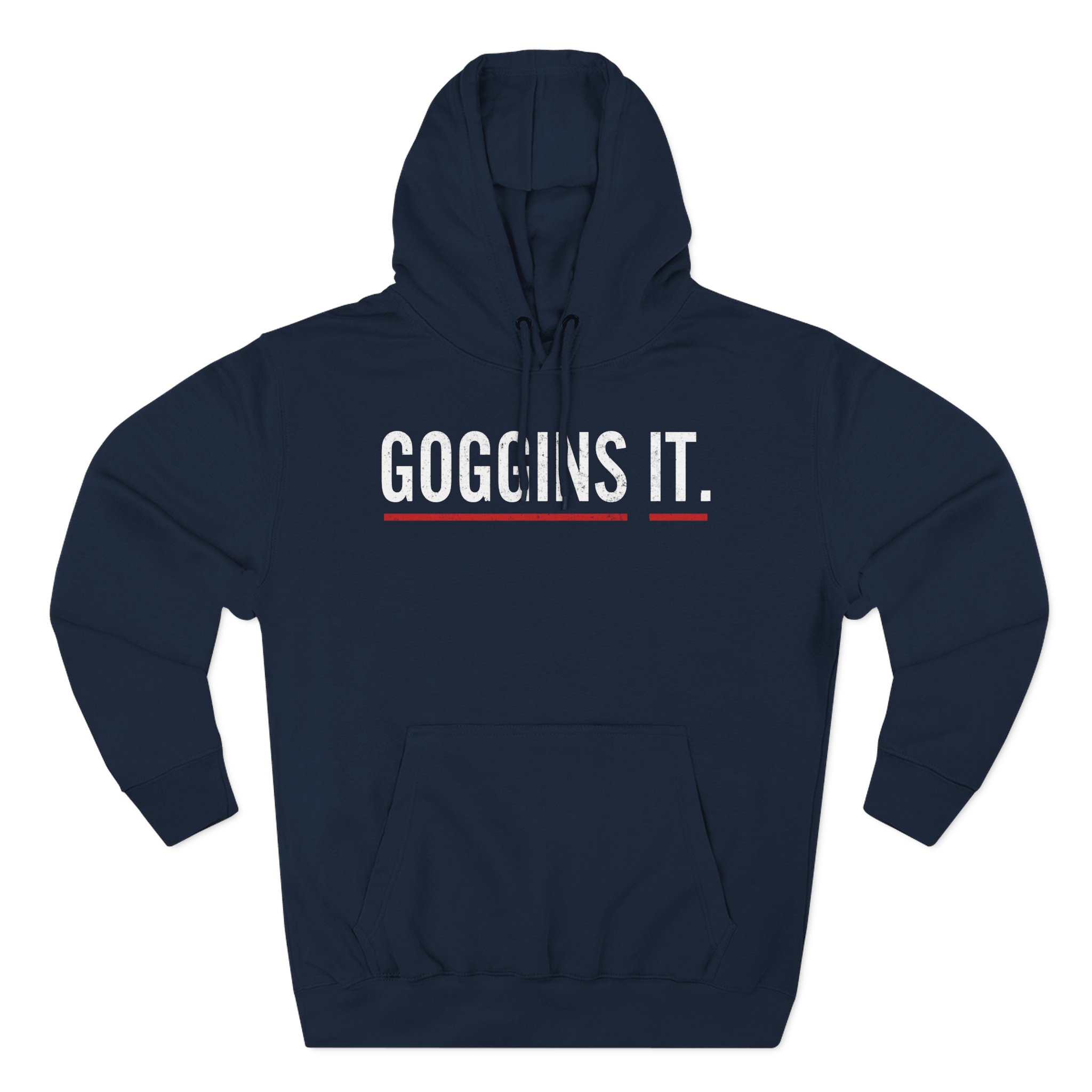 David Goggins Three-Panel Fleece Hoodie