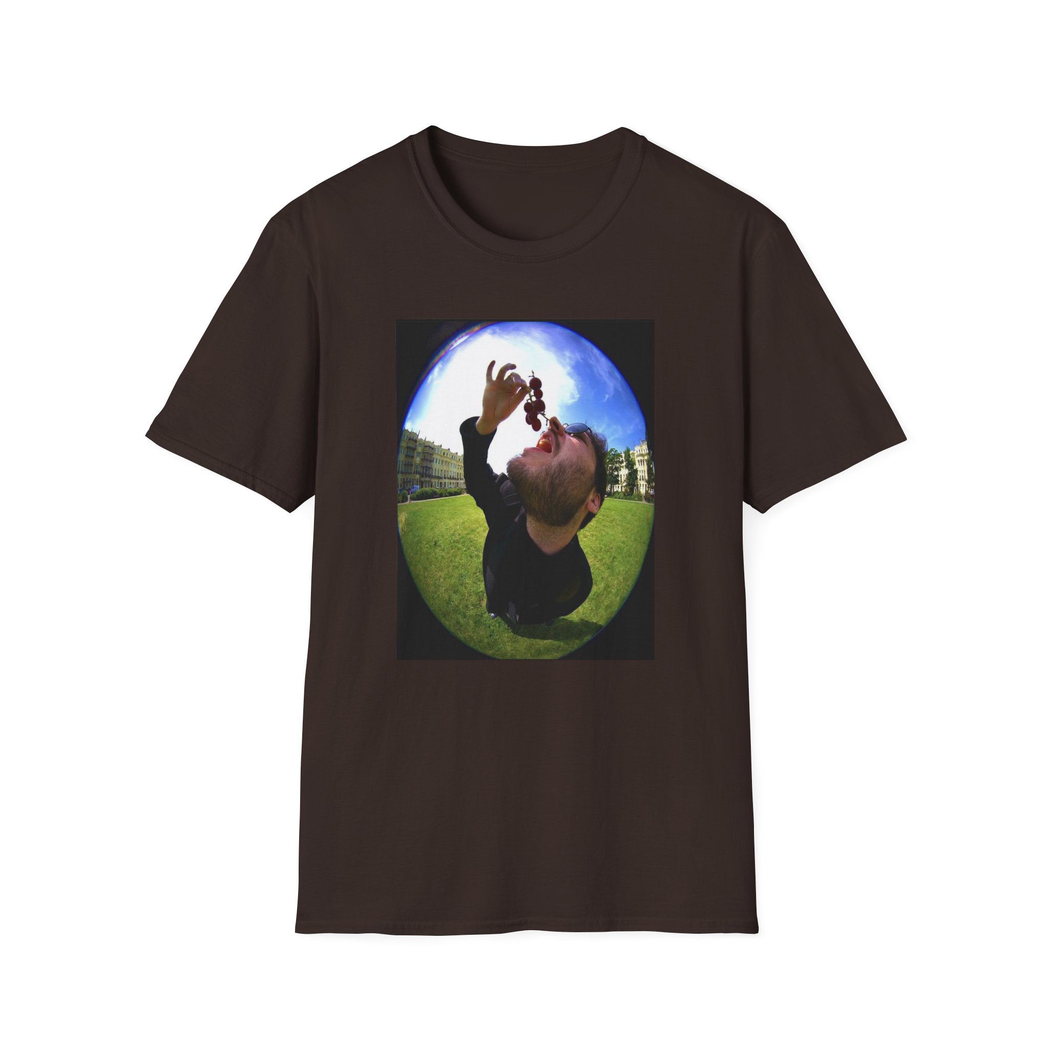 Grapes by James Marriott Unisex Softstyle T-Shirt