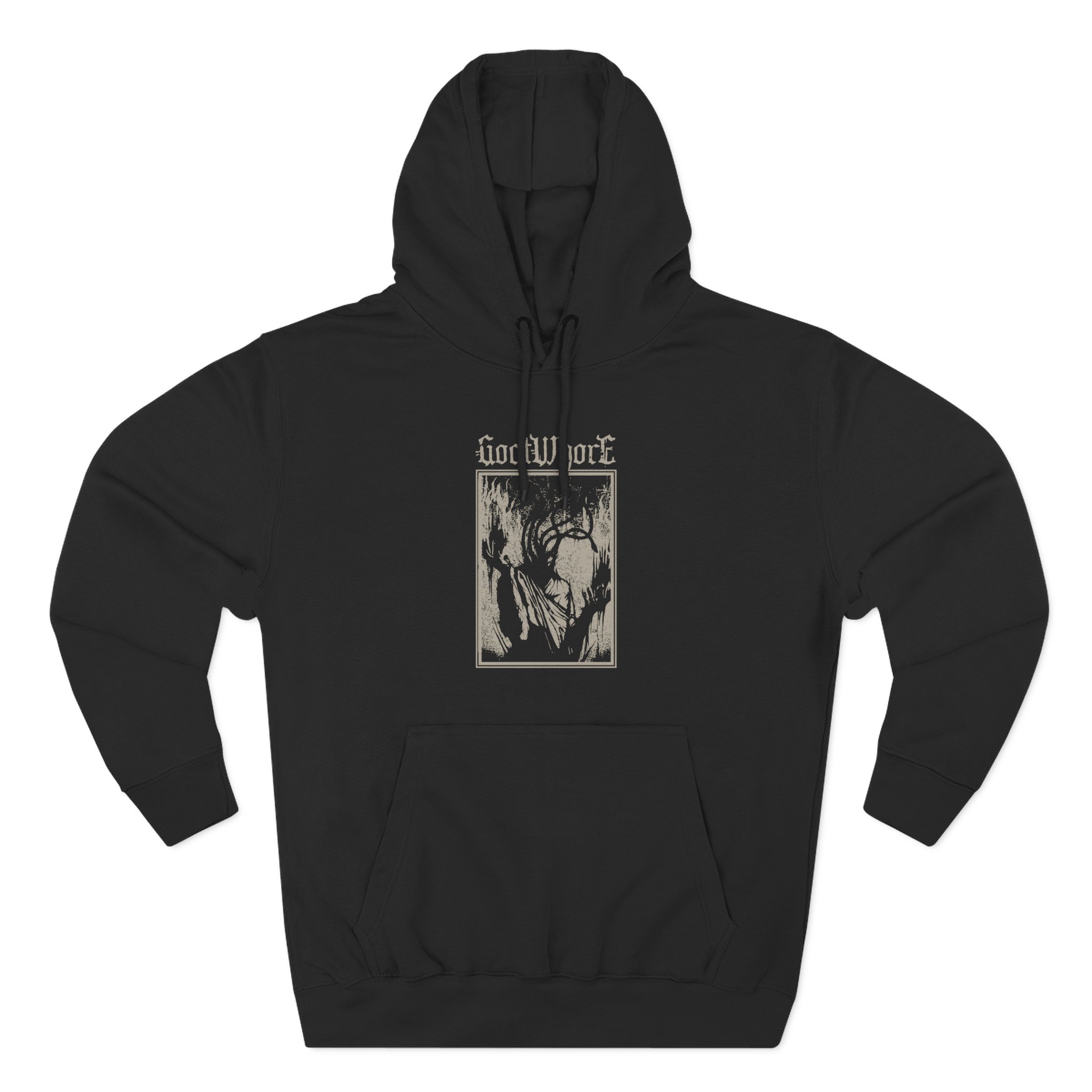 Goatwhore R Three-Panel Fleece Hoodie