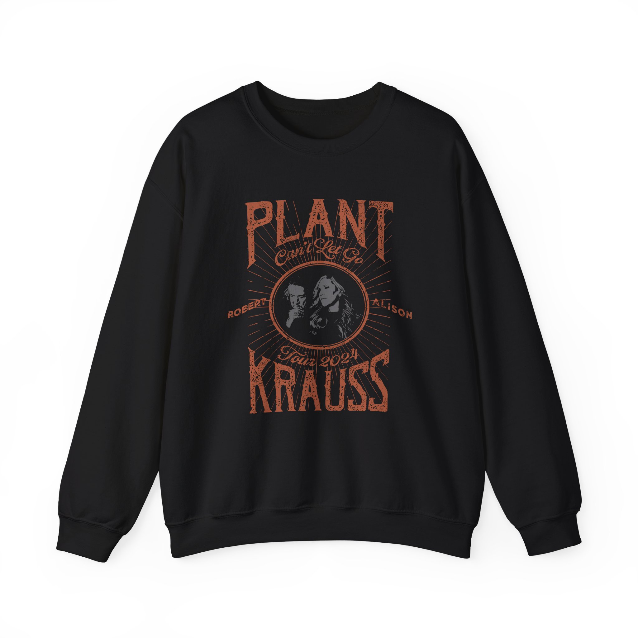 Robert Plant Tour Label Unisex Heavy Blendâ„¢ Crewneck Sweatshirt