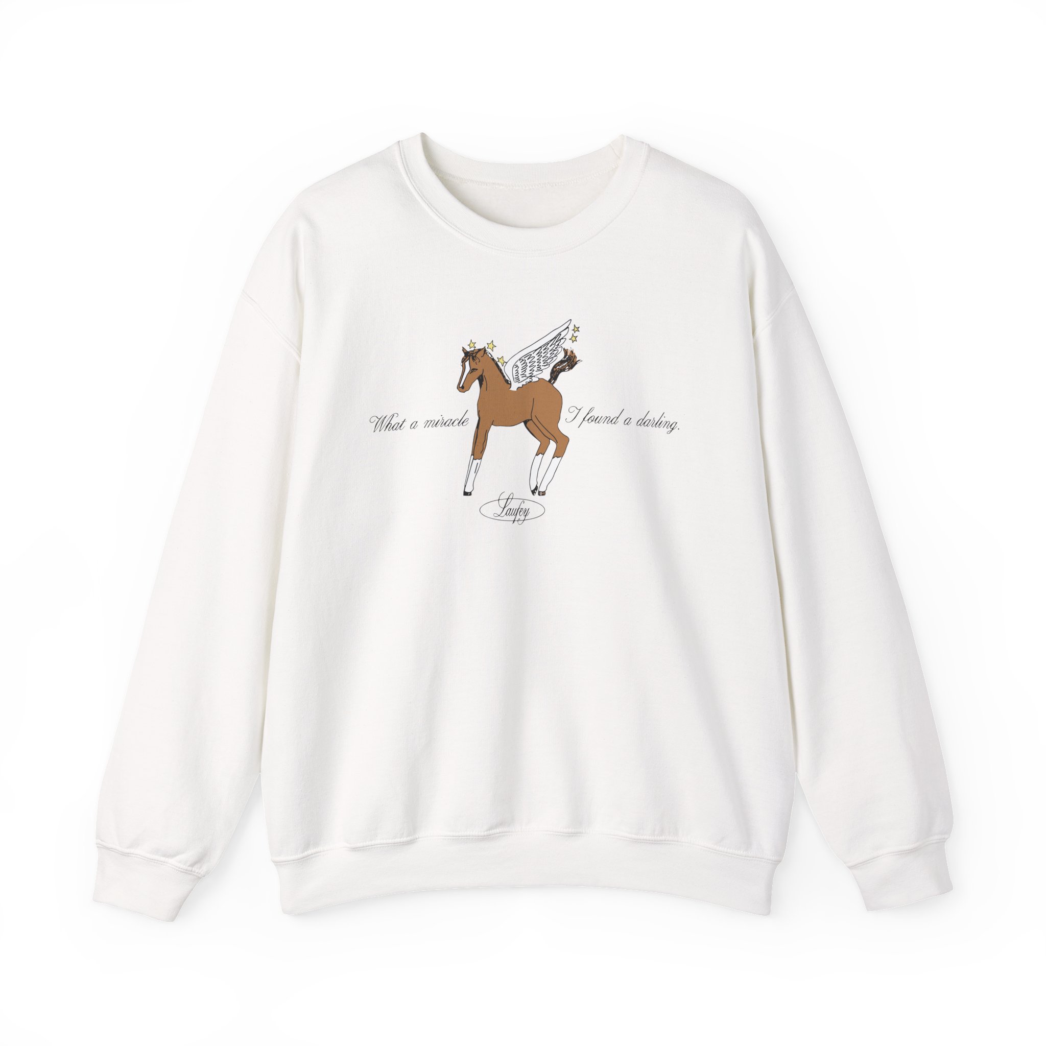 Laufey Darling Unisex Heavy Blendâ„¢ Crewneck Sweatshirt