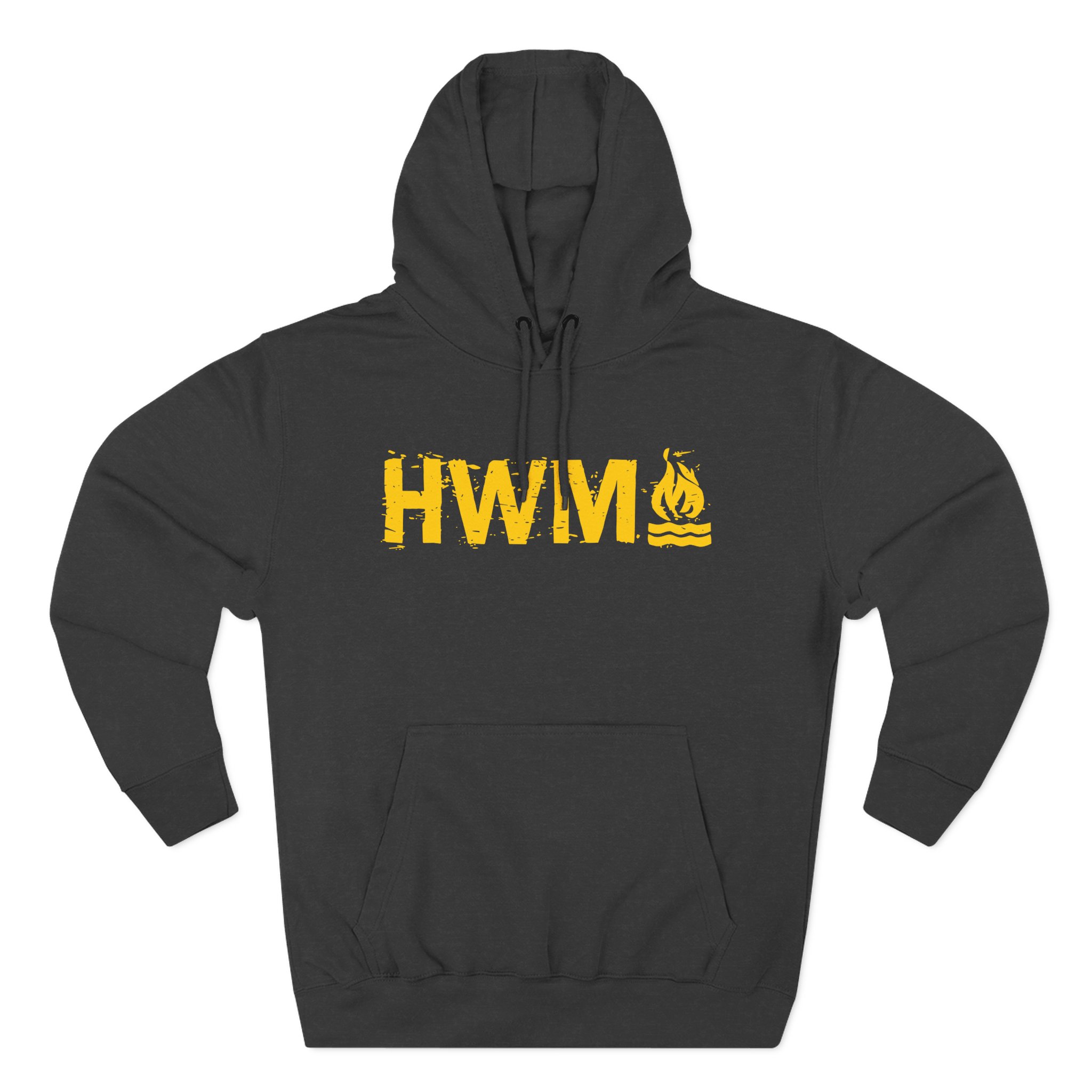 Hot Water Music OG Letter Three-Panel Fleece Hoodie