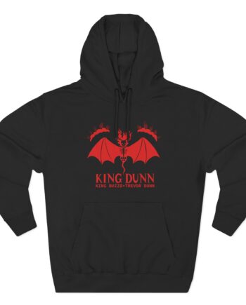 Melvins King Dunn King Buzzo Trevor Dunn Three-Panel Fleece Hoodie