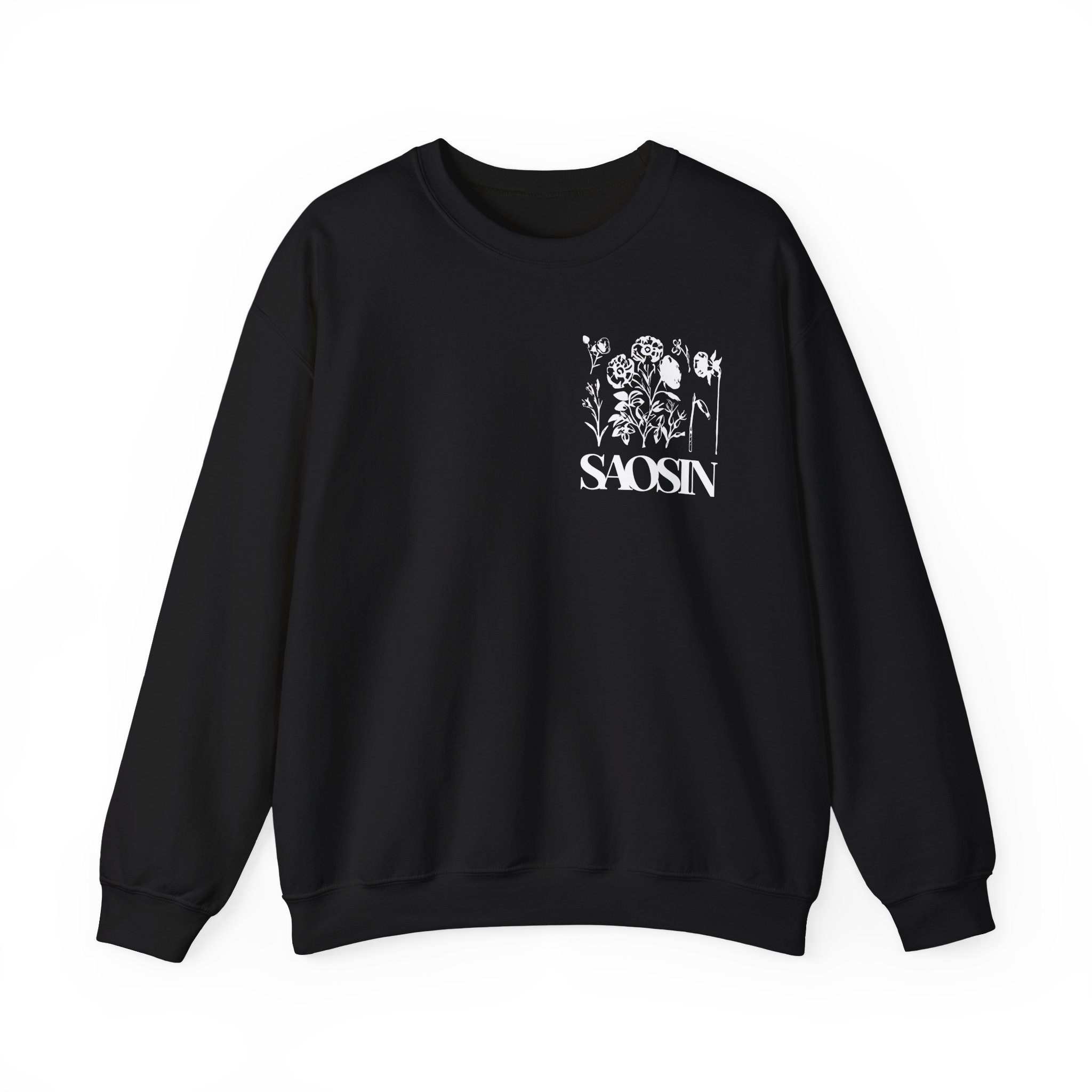 Saosin - Flowers Unisex Heavy Blendâ„¢ Crewneck Sweatshirt