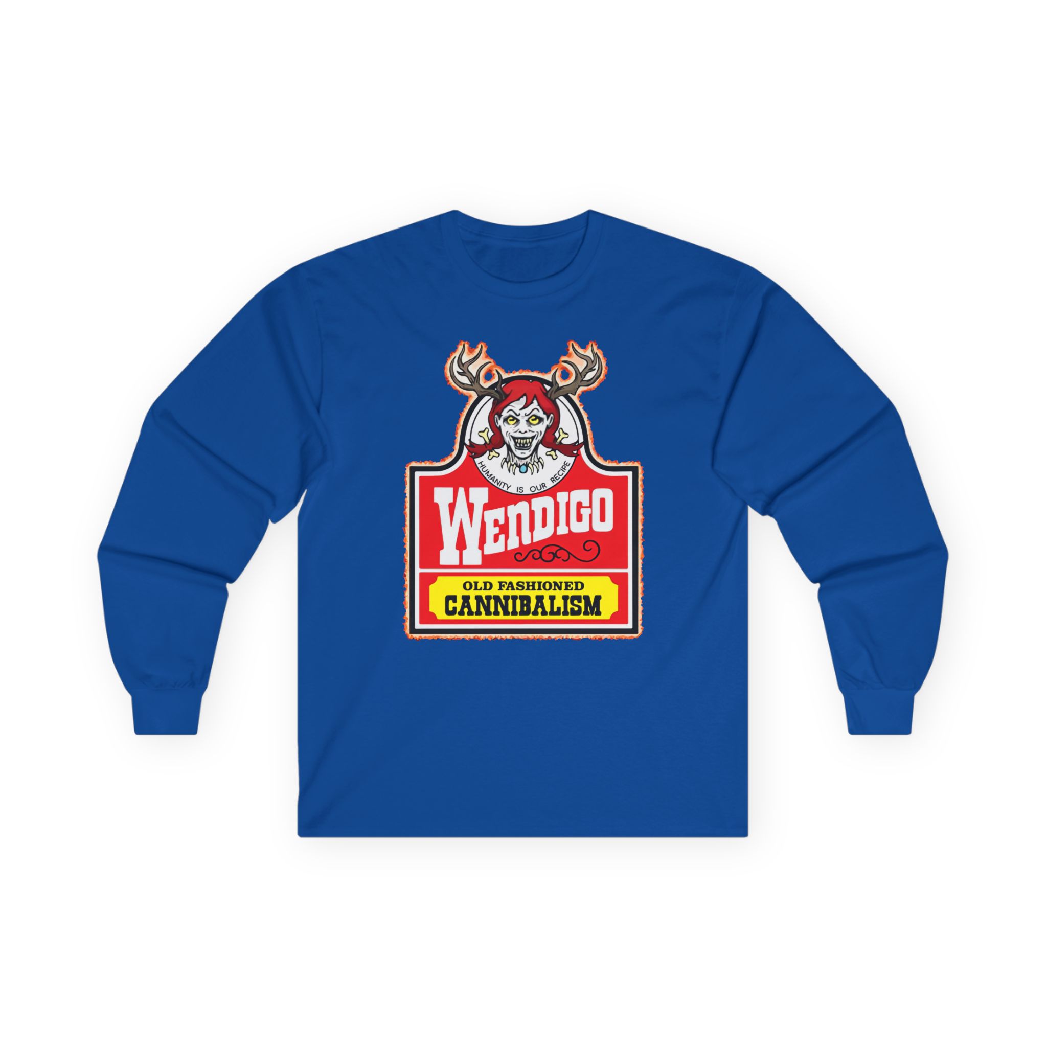 Wendigo Old Fashioned Cannibalism Unisex Ultra Cotton Long Sleeve Tee