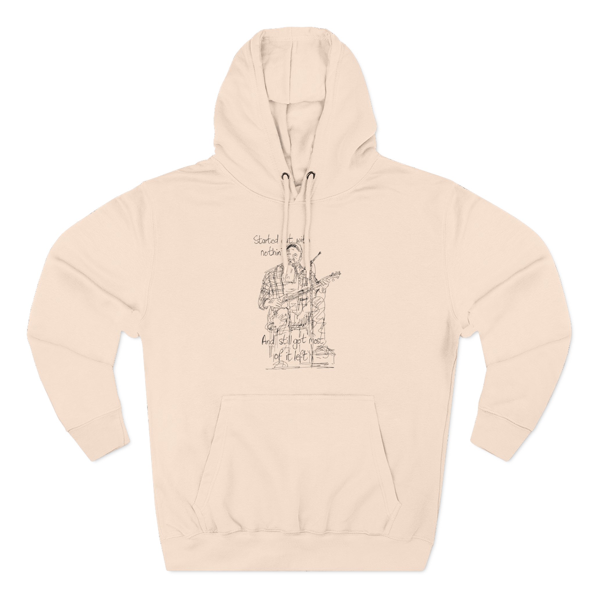 Seasick Steve Three-Panel Fleece Hoodie