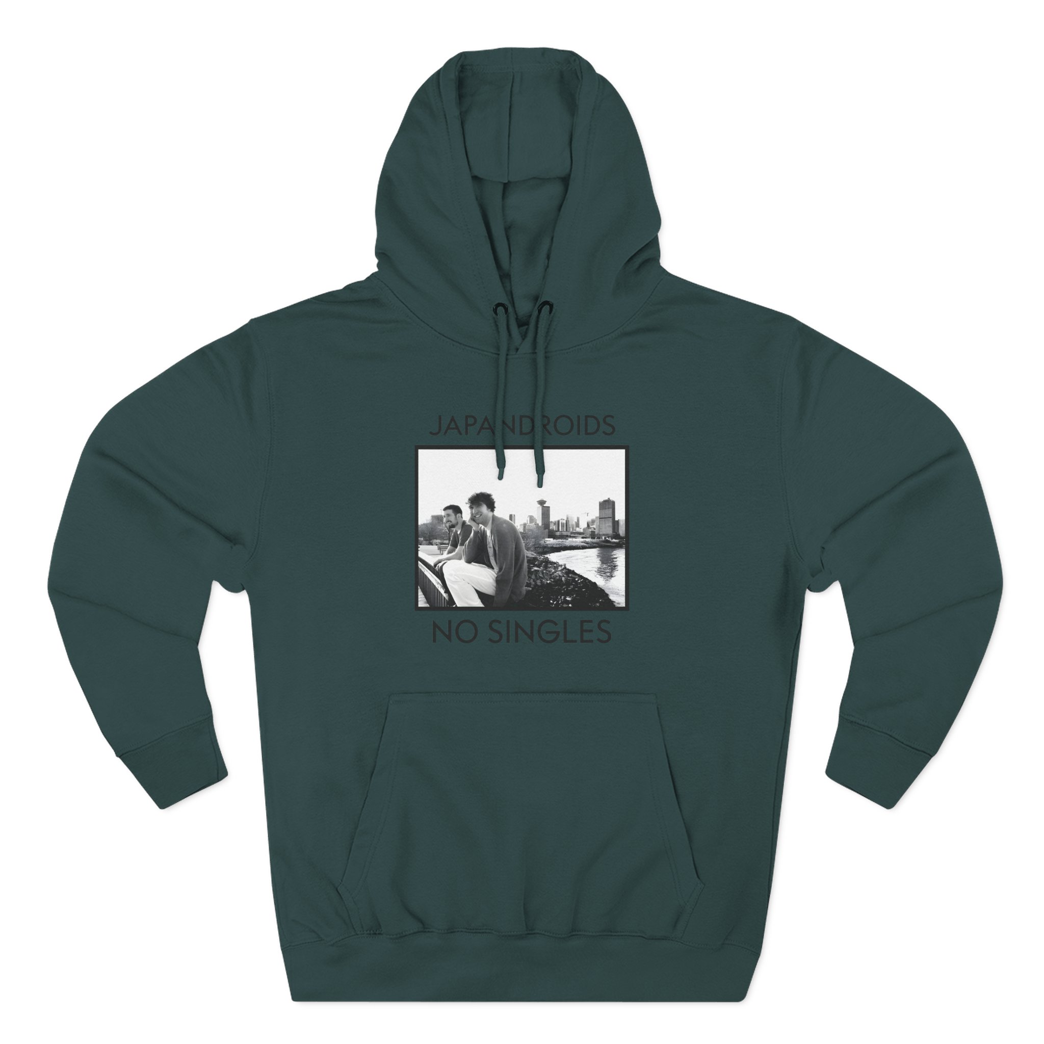 Japandroids No Singles Three-Panel Fleece Hoodie