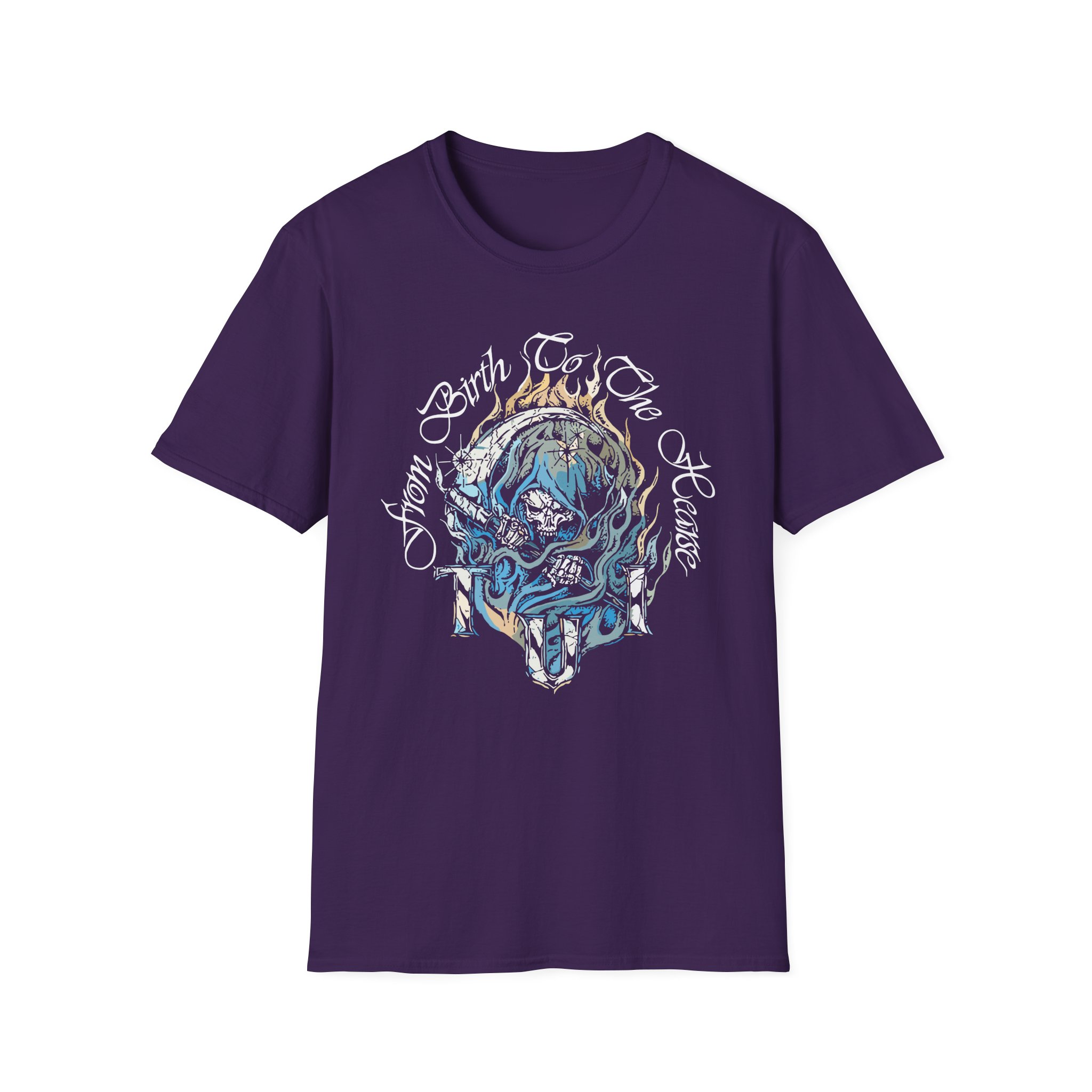Trapped Under Ice Birth to Hearse Unisex Softstyle T-Shirt