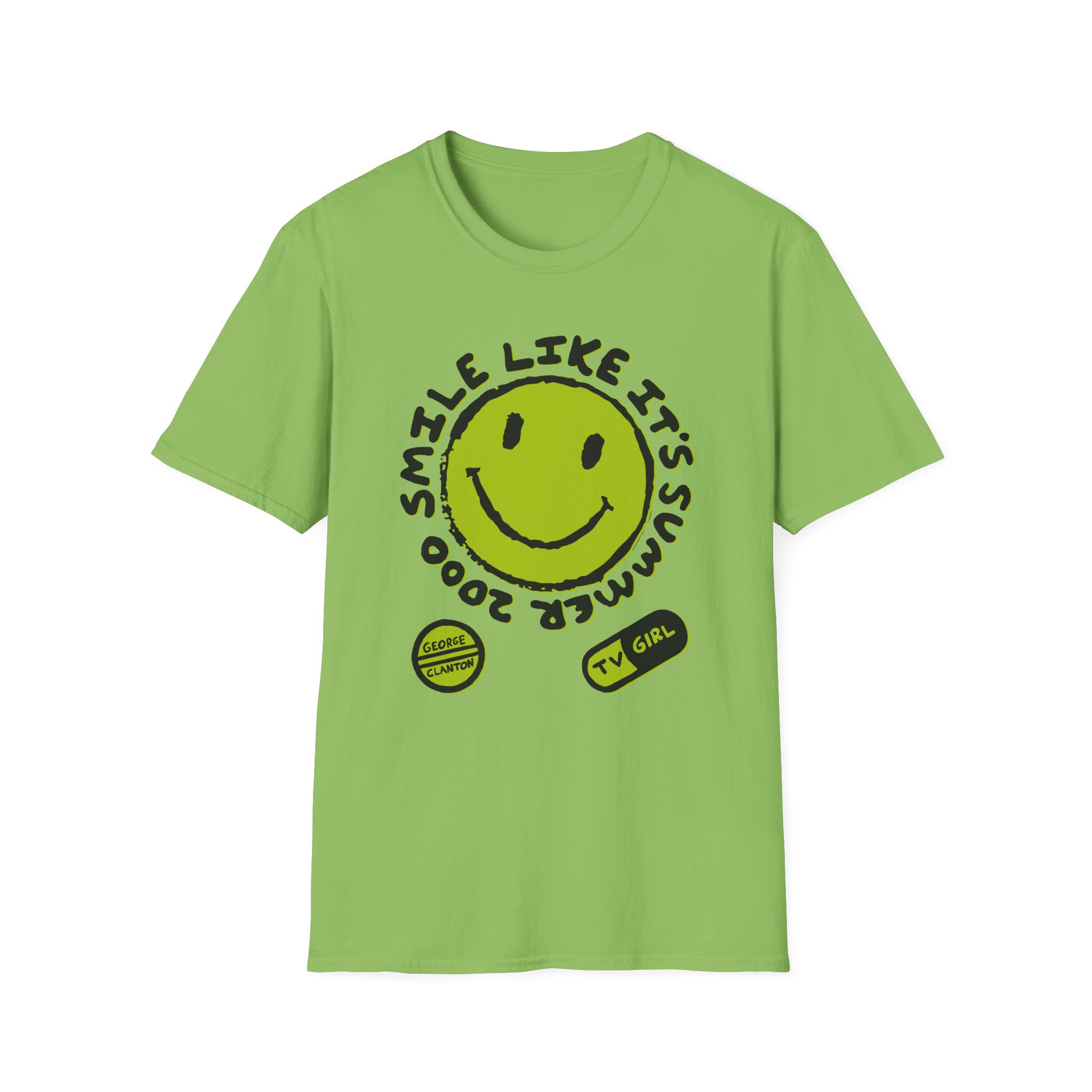 Tv Girl Smile Like It's Summer 2000 Unisex Softstyle T-Shirt