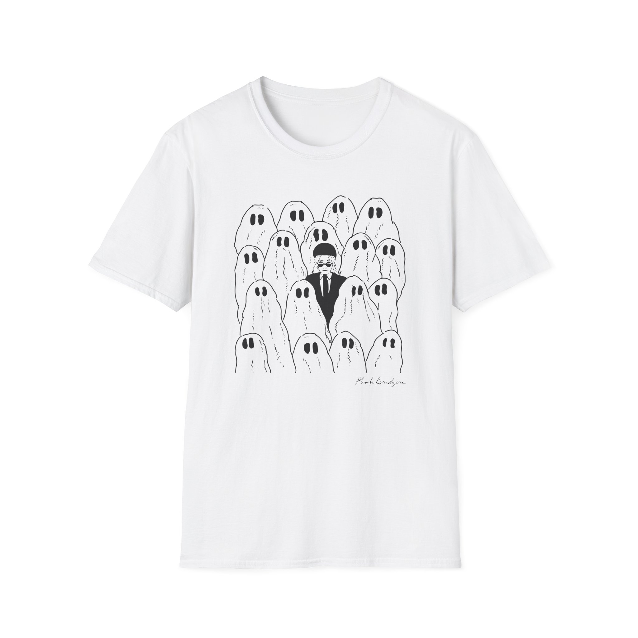 Phoebe Bridgers Ghost Unisex Softstyle T-Shirt