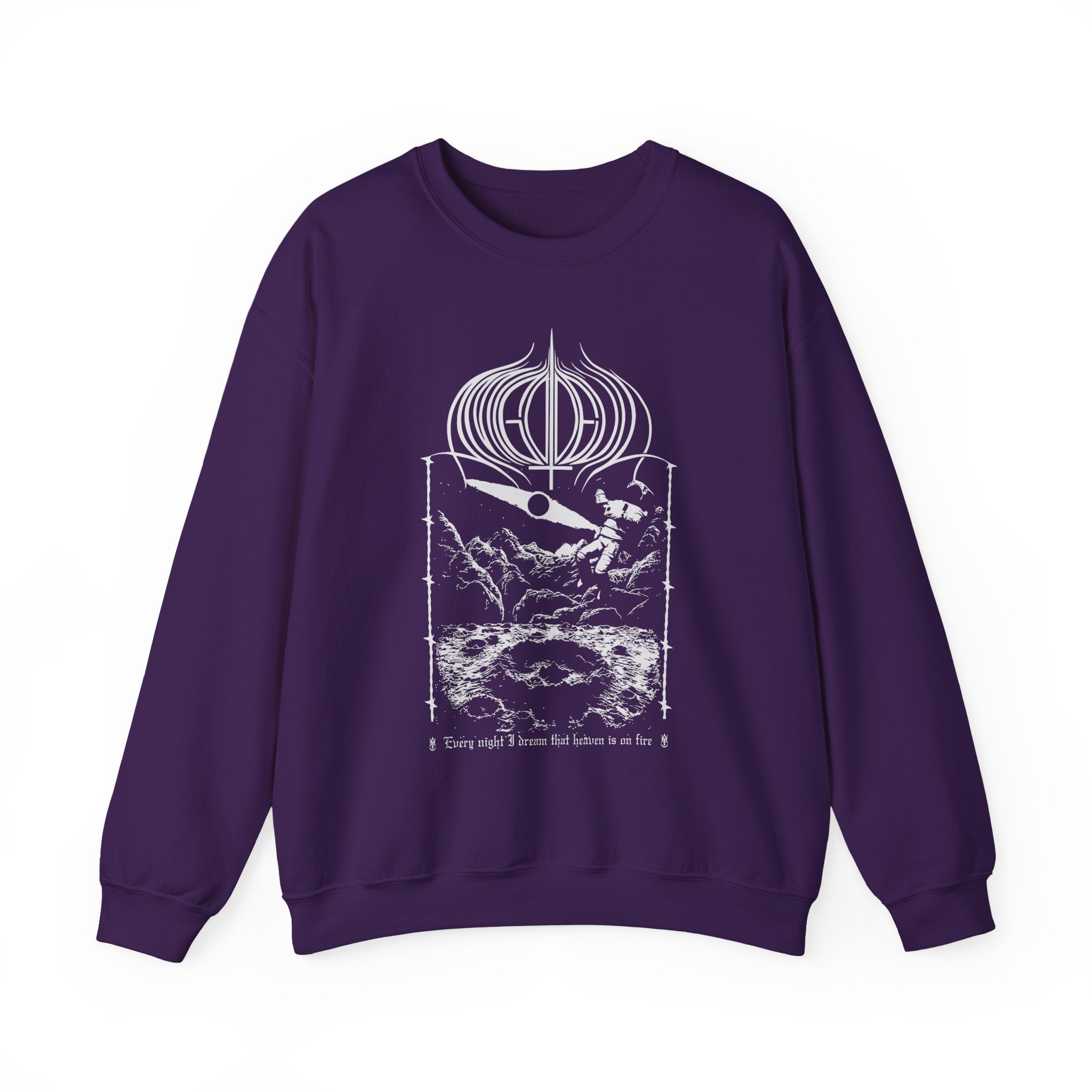 Amigo The Devil Heavens On Fire Unisex Heavy Blendâ„¢ Crewneck Sweatshirt