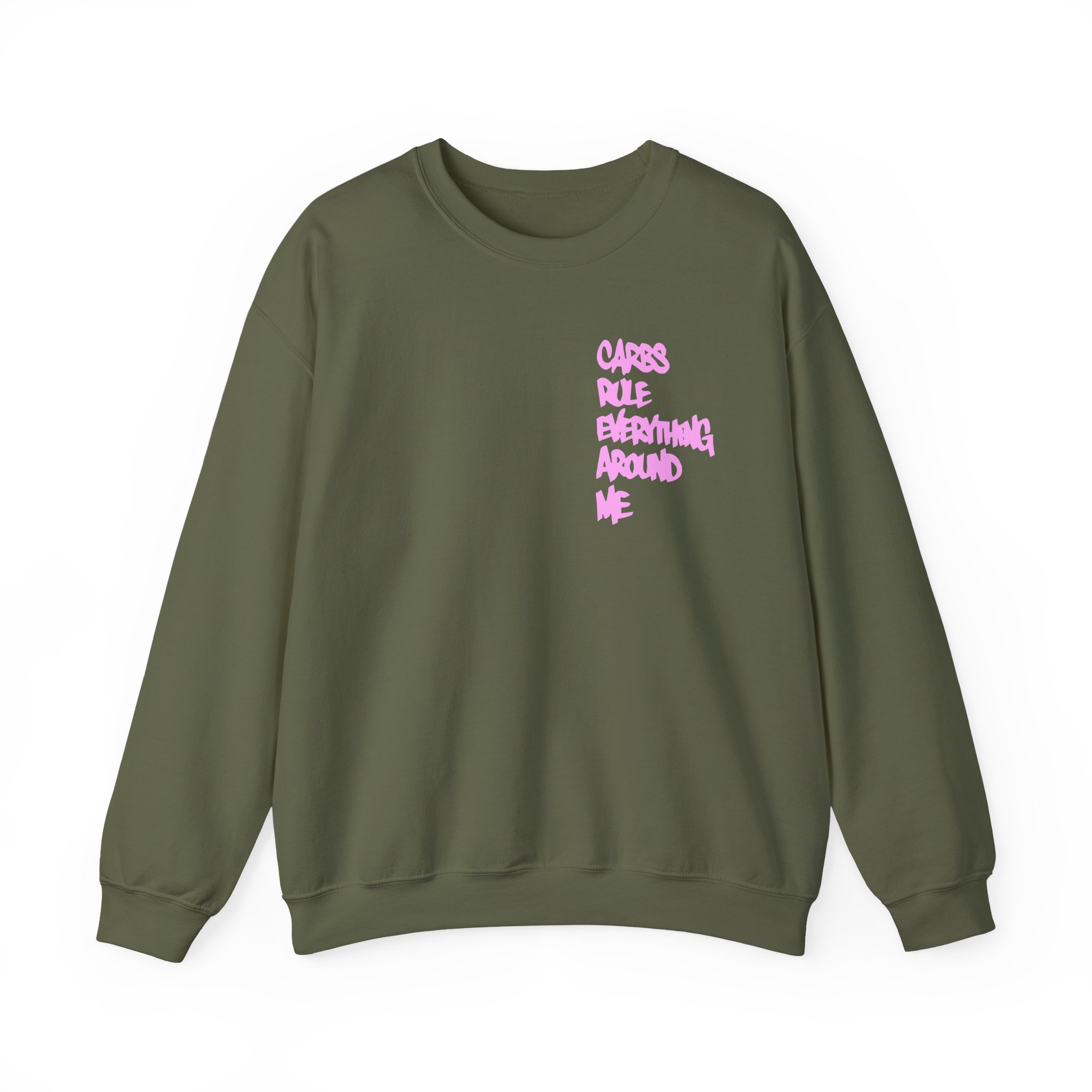 Method Man Carbs Rule Everything Around Me Unisex Heavy Blendâ„¢ Crewneck Sweatshirt