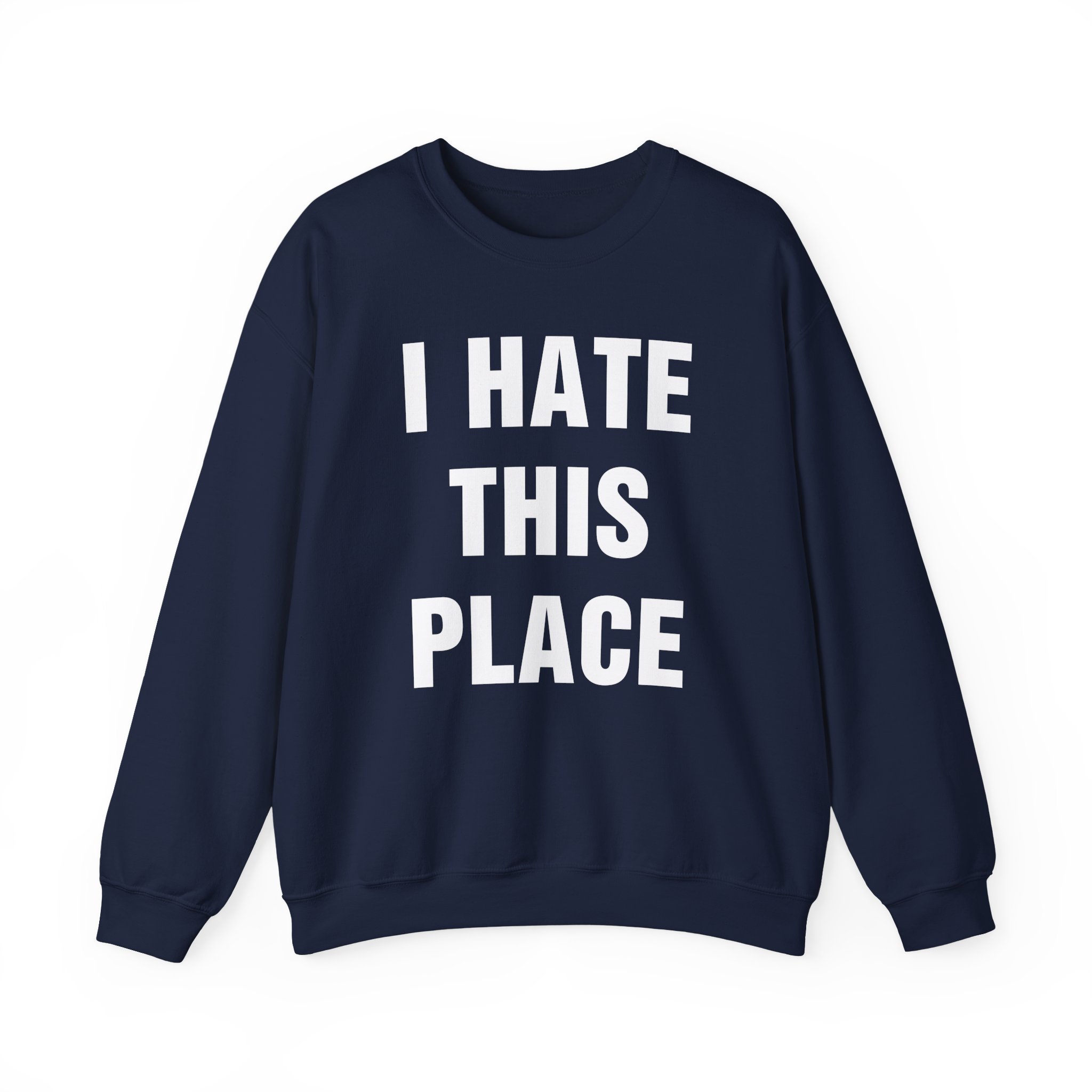 Hot Water Music I Hate This Place Unisex Heavy Blendâ„¢ Crewneck Sweatshirt