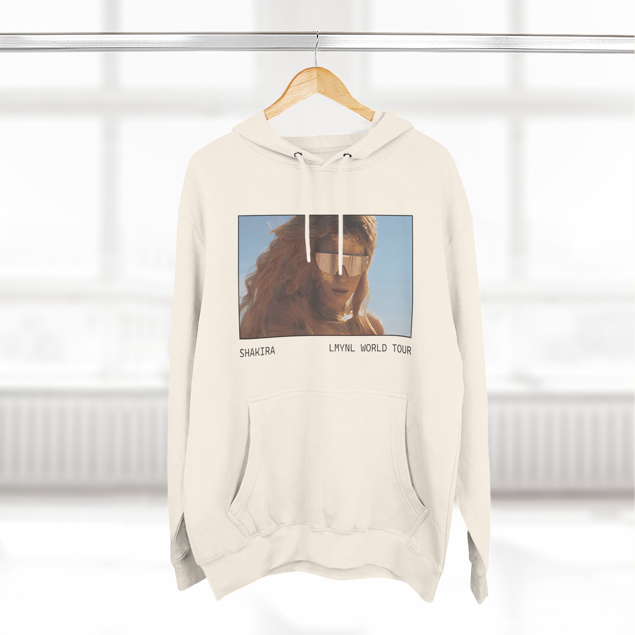 Shakira Sunglasses Three-Panel Fleece Hoodie