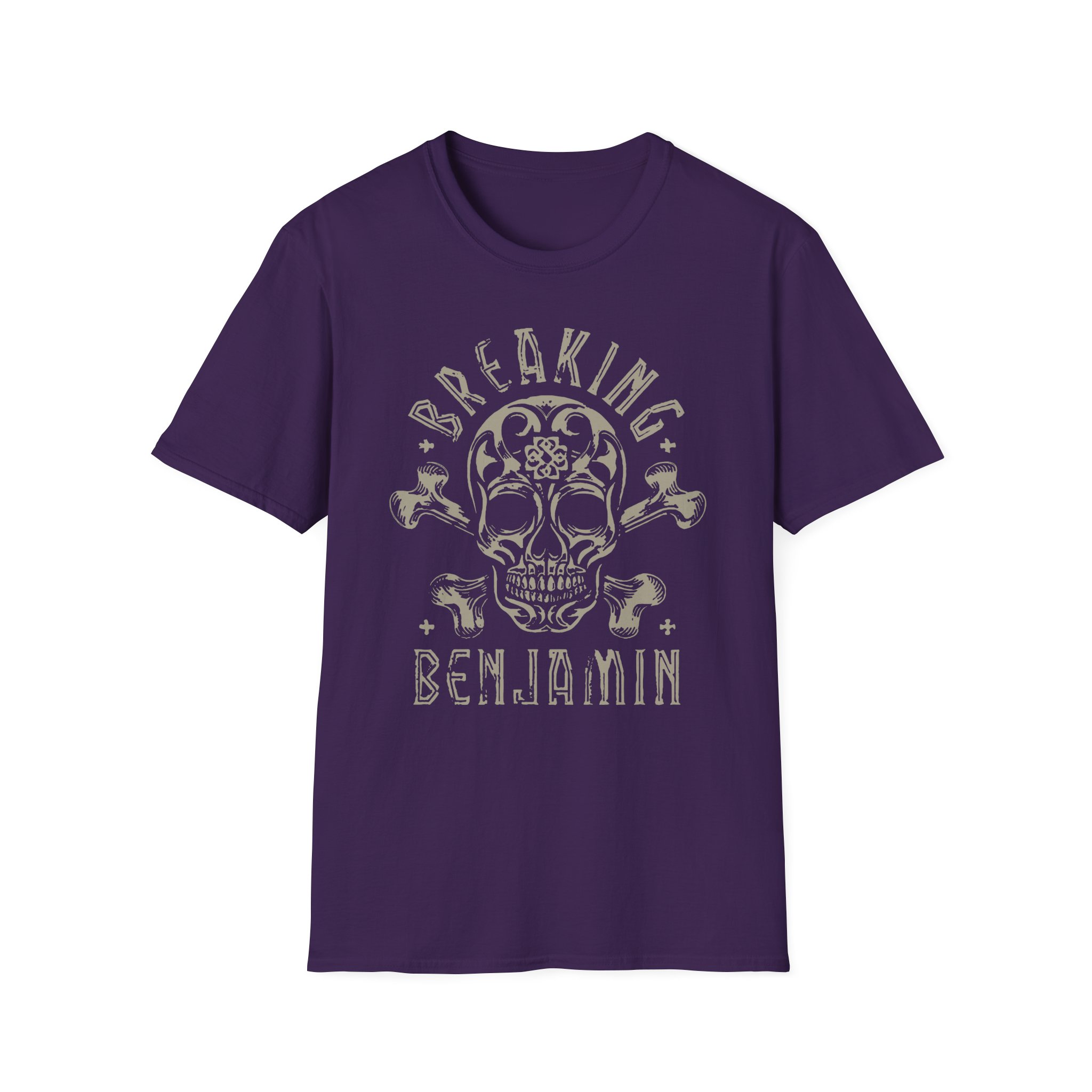 Breaking Benjamin Skull Unisex Softstyle T-Shirt