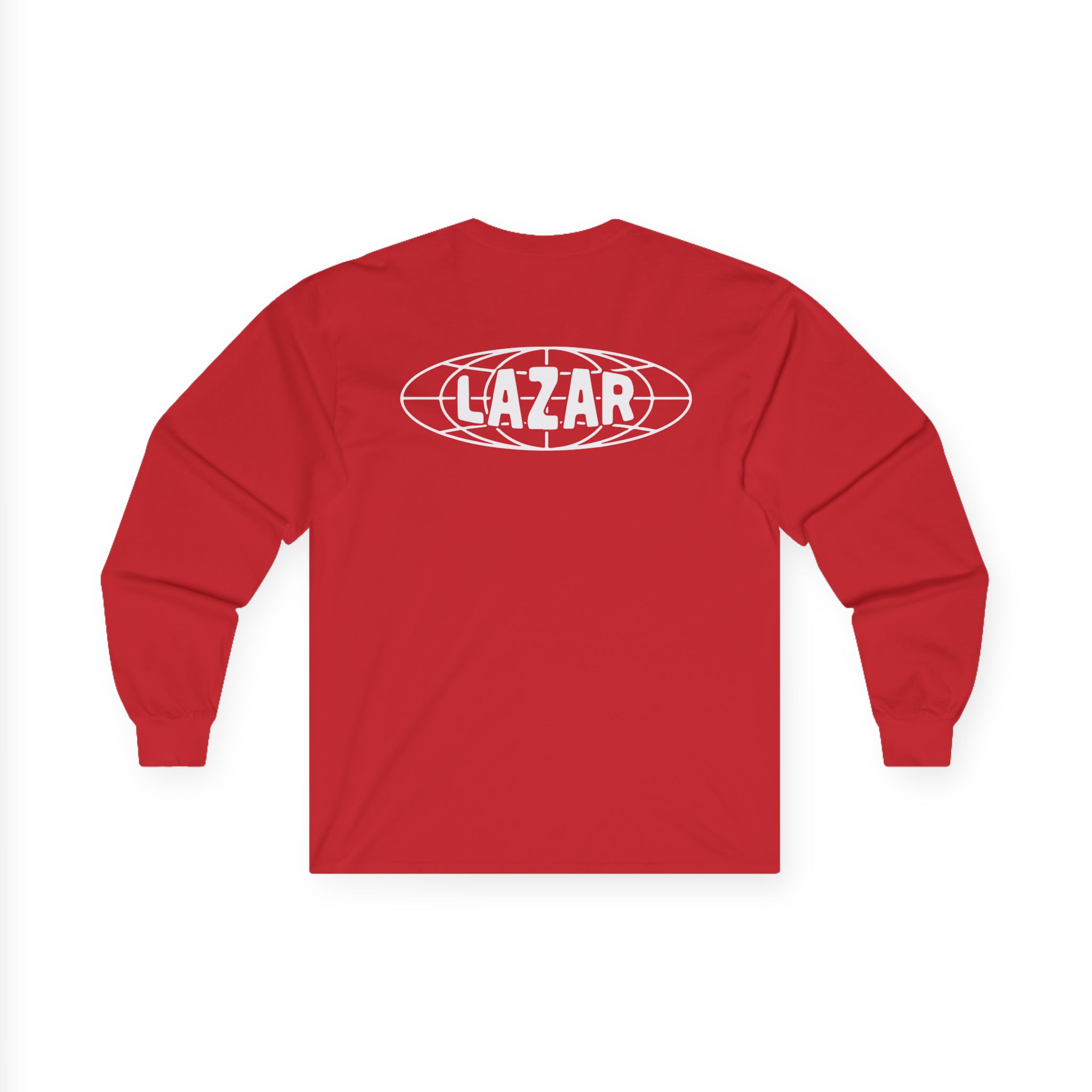 Lazarbeam Globe Indigo Unisex Ultra Cotton Long Sleeve Tee