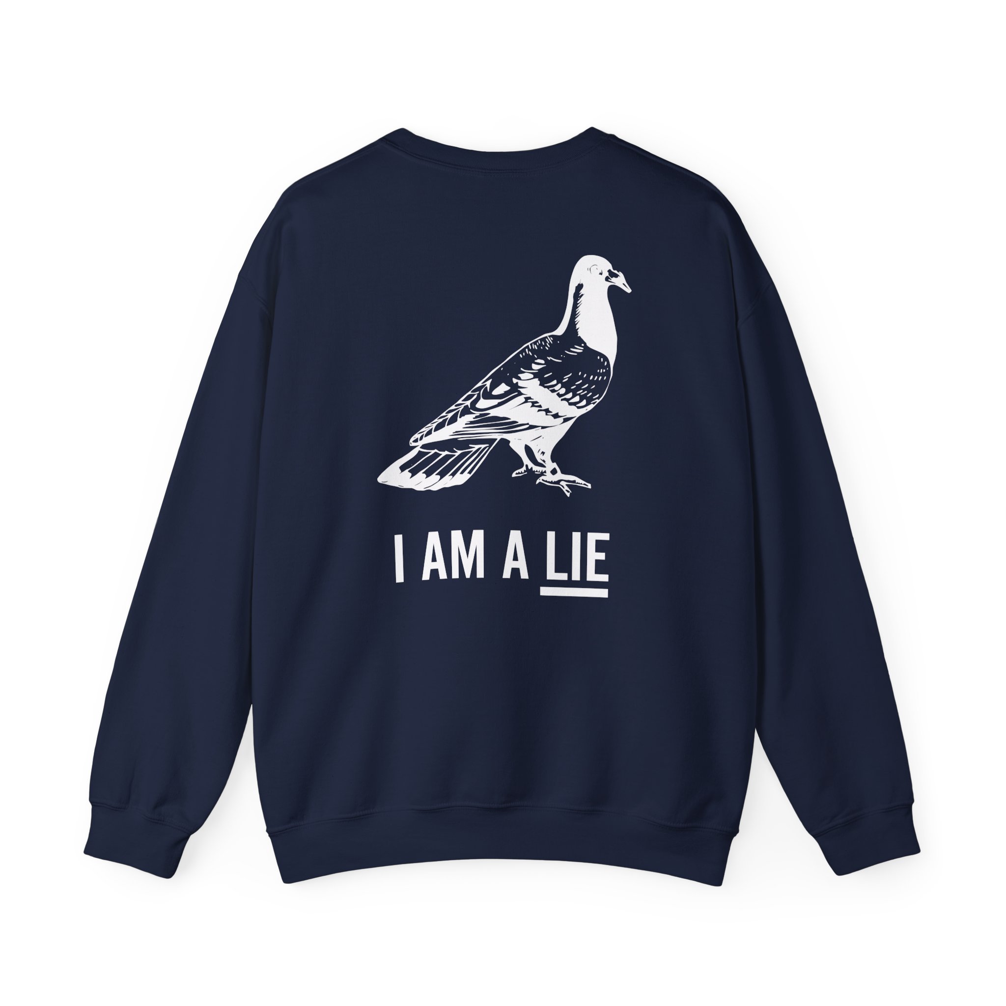 Birds Arent Real I am a Lie Unisex Heavy Blendâ„¢ Crewneck Sweatshirt
