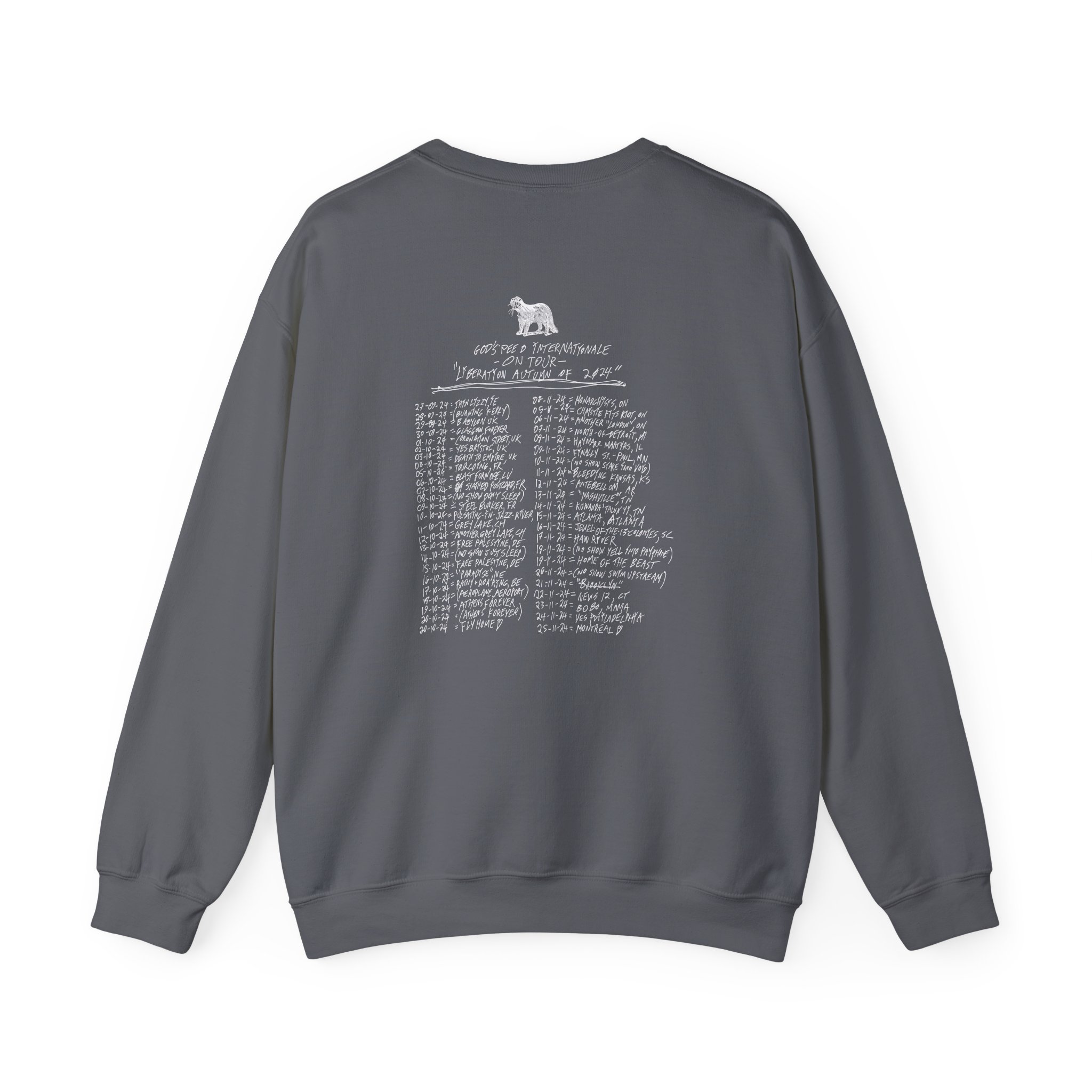 Godspeed You Black Emperor Unisex Heavy Blendâ„¢ Crewneck Sweatshirt