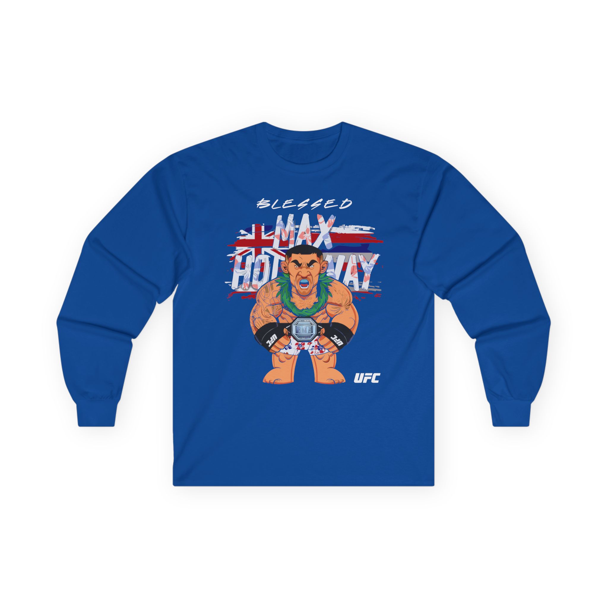 Max Holloway Big Shots Hawaii Unisex Ultra Cotton Long Sleeve Tee