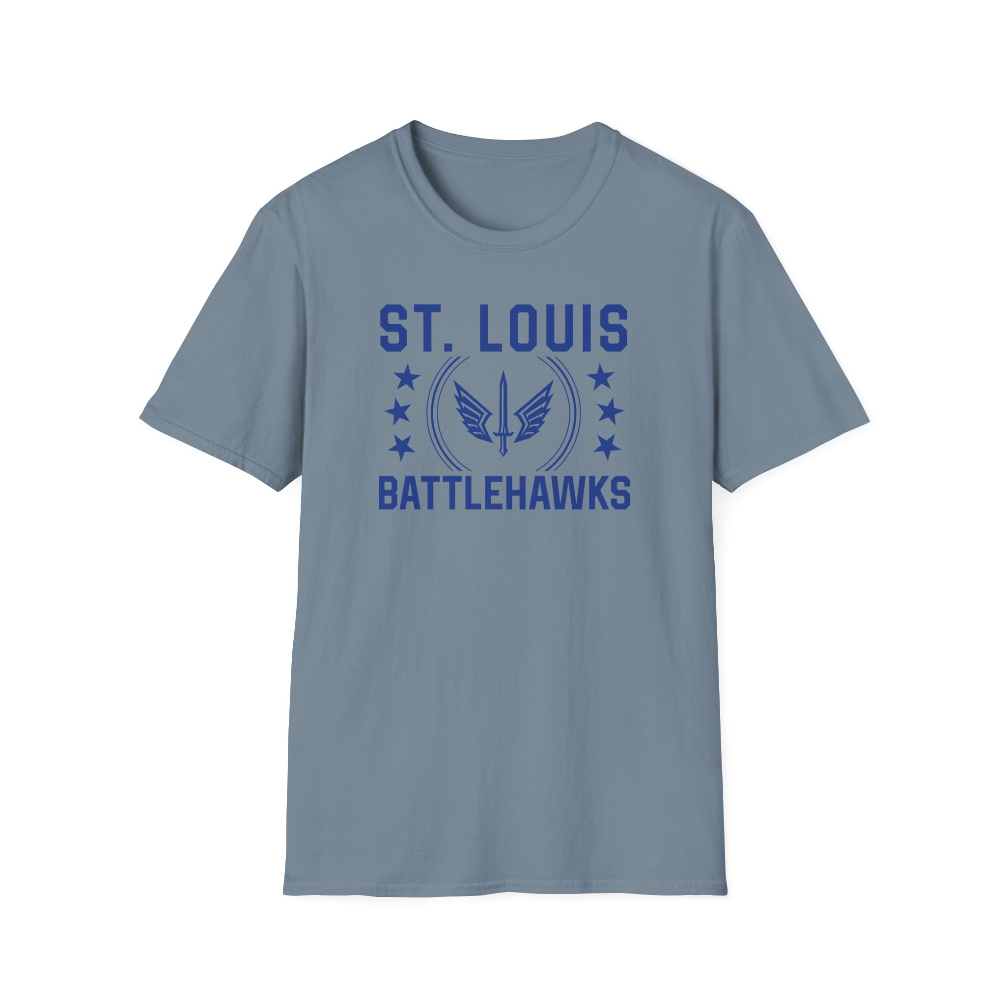 St. Louis Battlehawks Sportiqe Comfy Unisex Softstyle T-Shirt