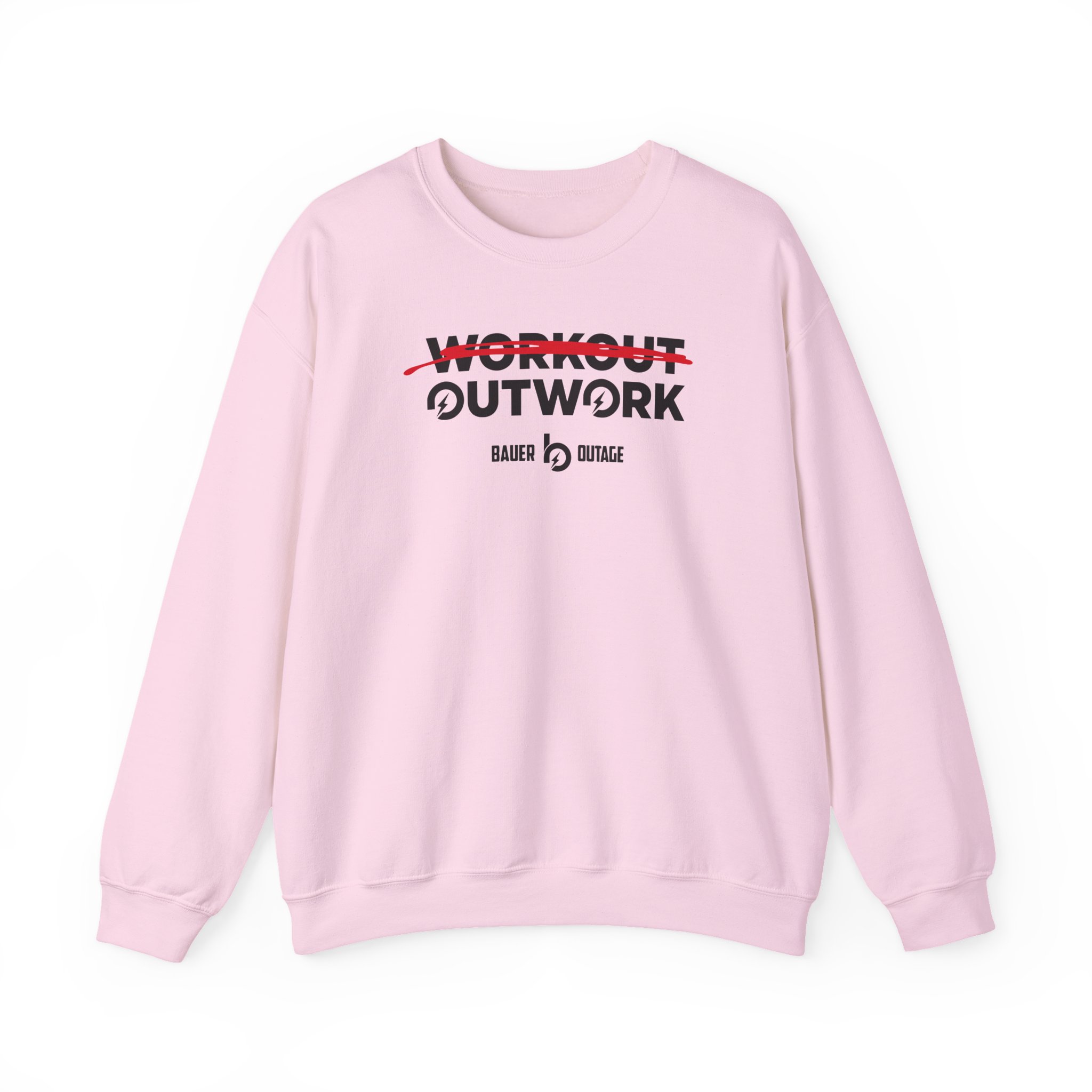 Trevor Bauer Outwork Workout Unisex Heavy Blendâ„¢ Crewneck Sweatshirt