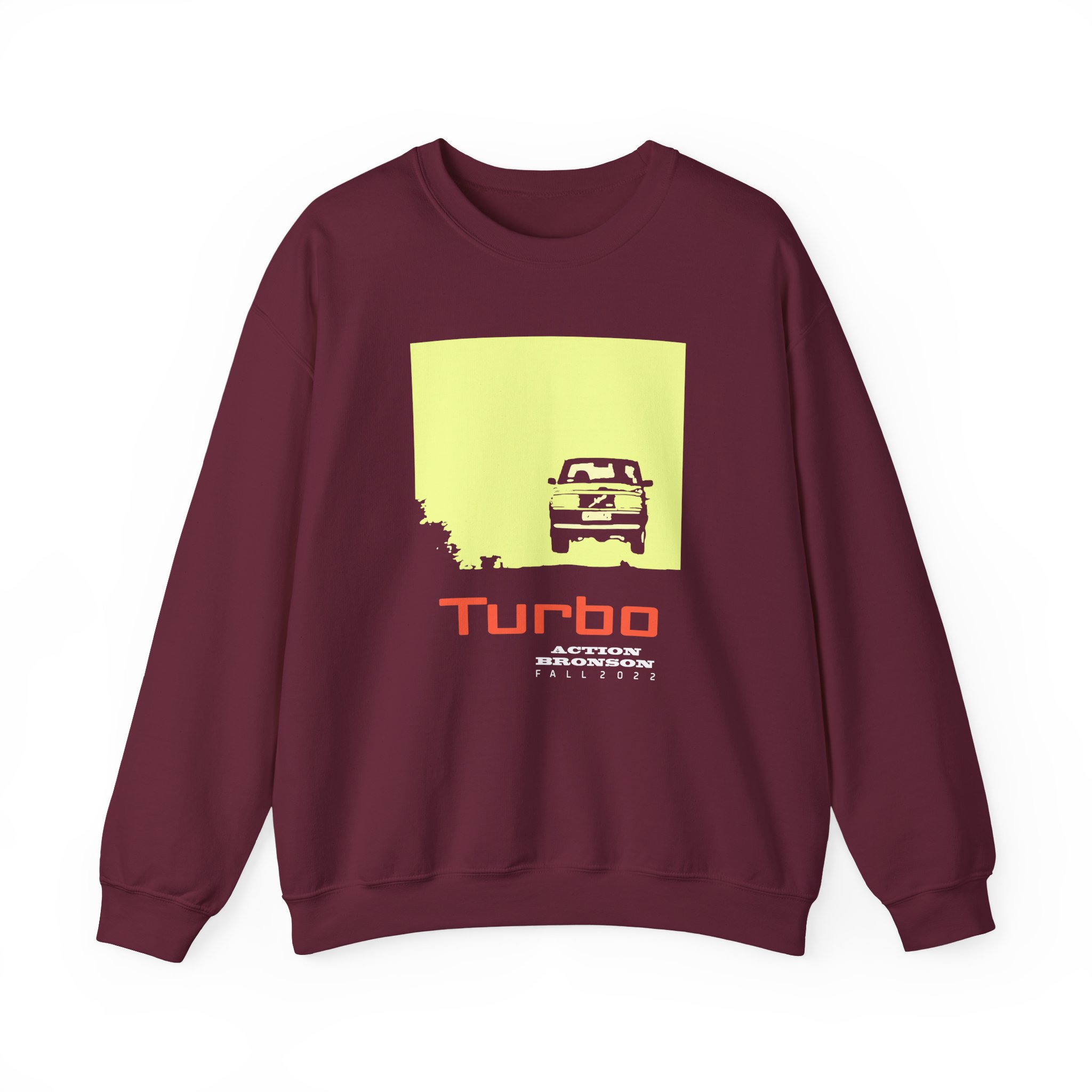Action Bronson Turbo Tour Fall Unisex Heavy Blendâ„¢ Crewneck Sweatshirt