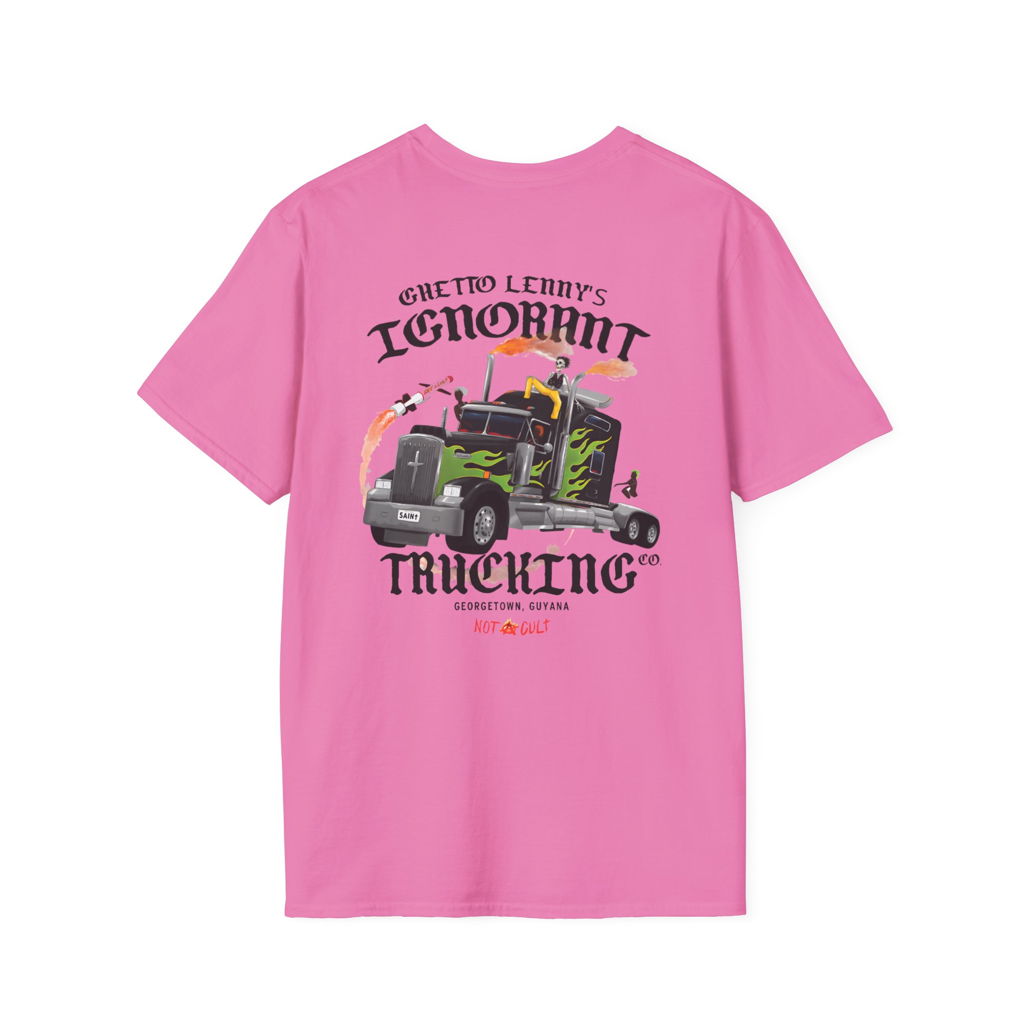 Saint Jhn Ghetto Lenny's Trucking Co. Unisex Softstyle T-Shirt