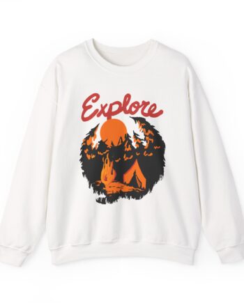 Camp Wendigoon Staff Unisex Heavy Blend Crewneck Sweatshirt