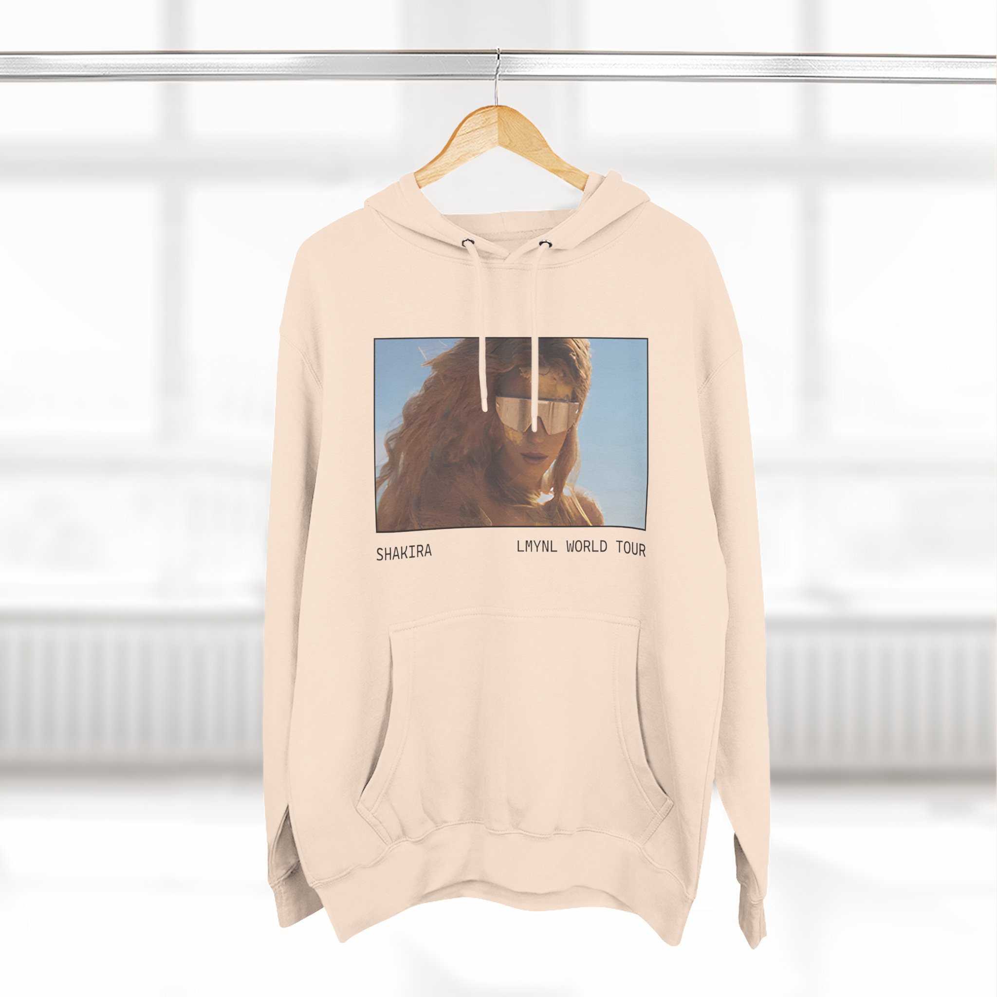 Shakira Sunglasses Three-Panel Fleece Hoodie