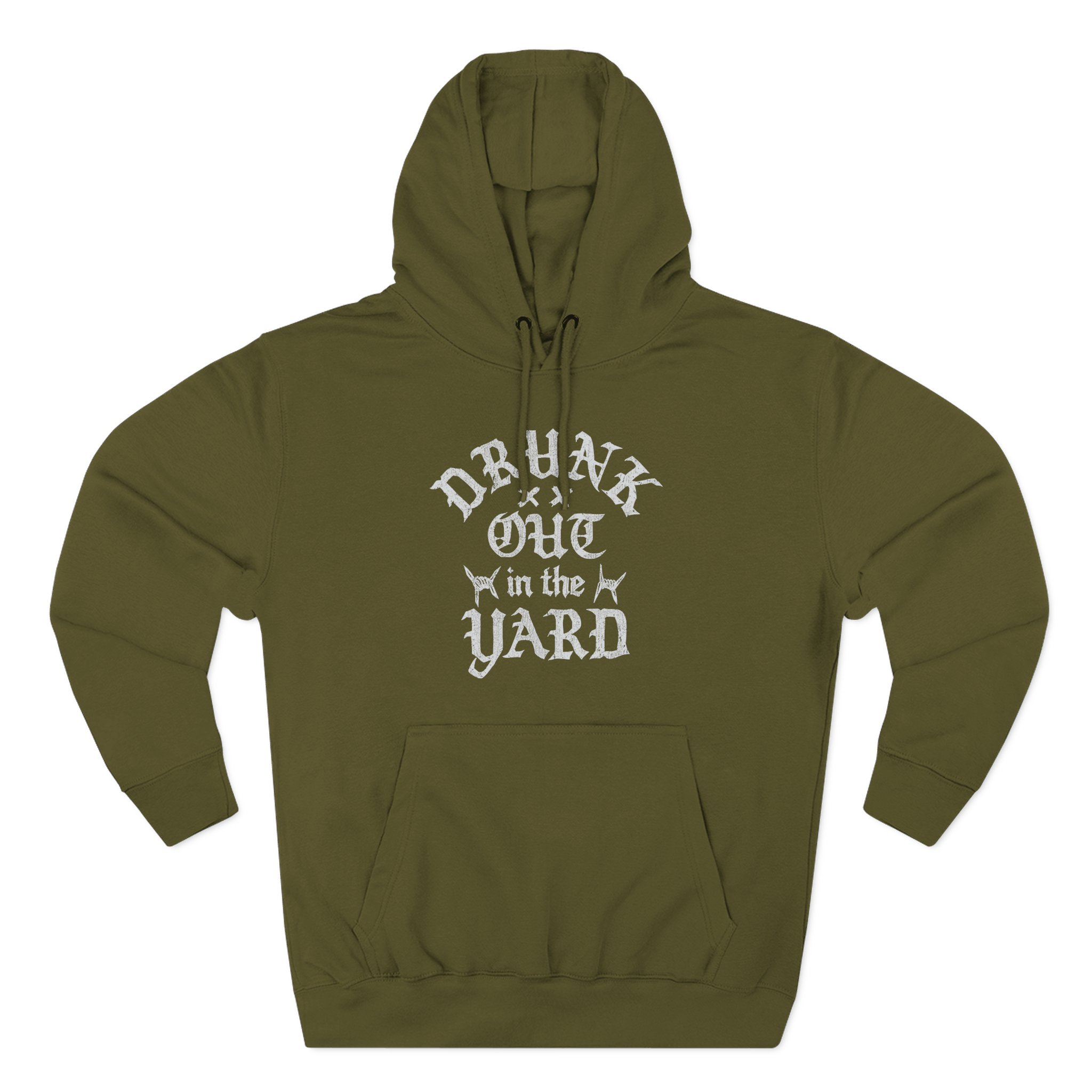 Hardy Drunk Out in the Yard Three-Panel Fleece Hoodie