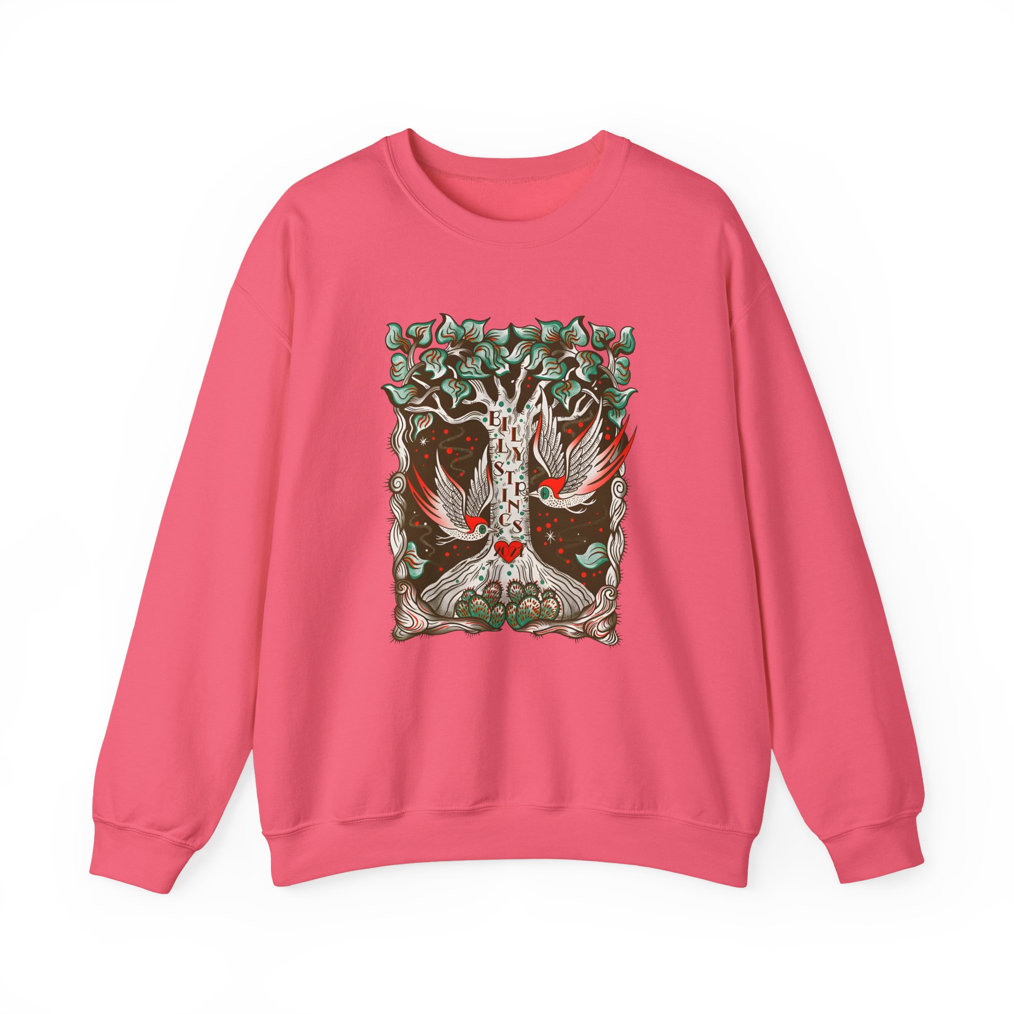 Billy Strings Woodpecker Unisex Heavy Blendâ„¢ Crewneck Sweatshirt