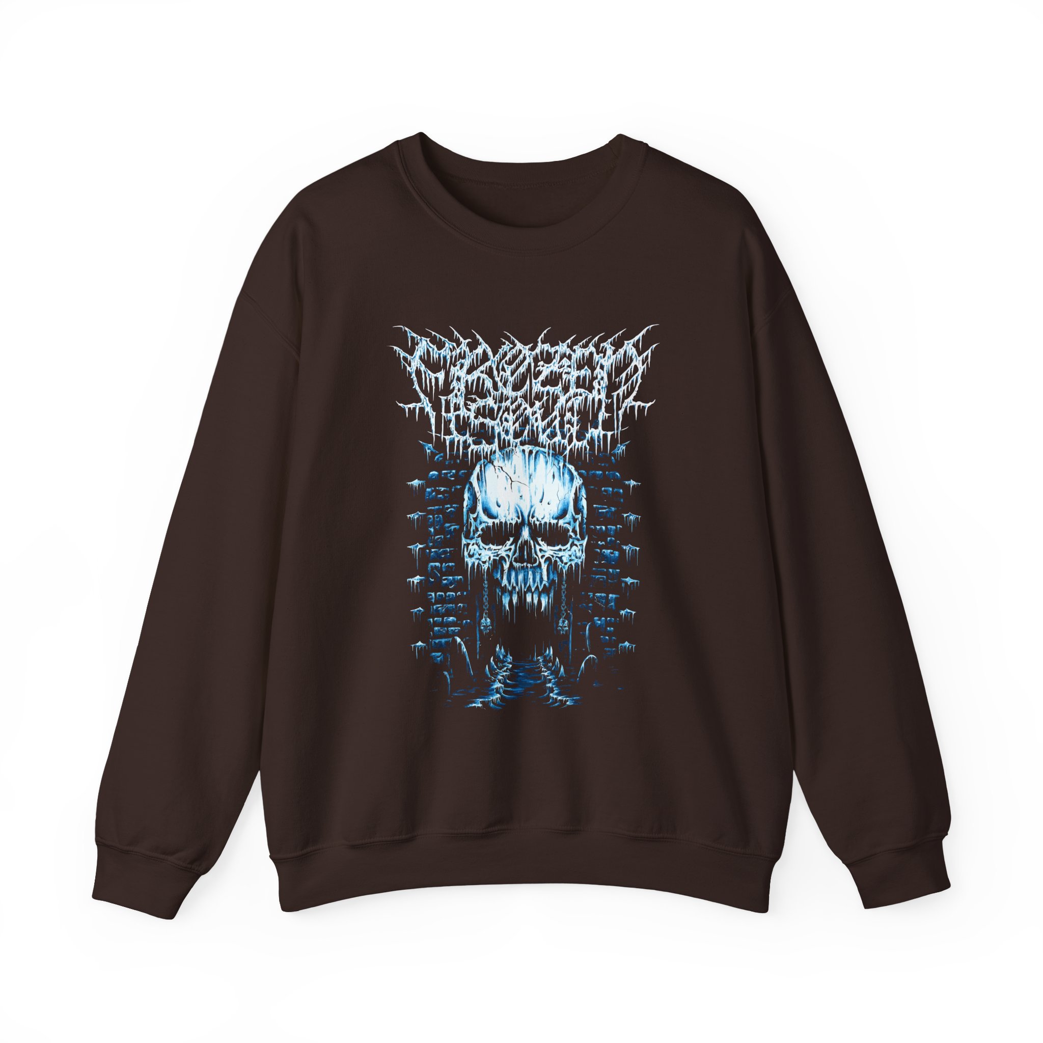 Frozen Soul Doom Frost Unisex Heavy Blendâ„¢ Crewneck Sweatshirt