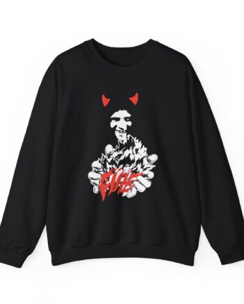 Slowthai Fire Unisex Heavy Blend™ Crewneck Sweatshirt