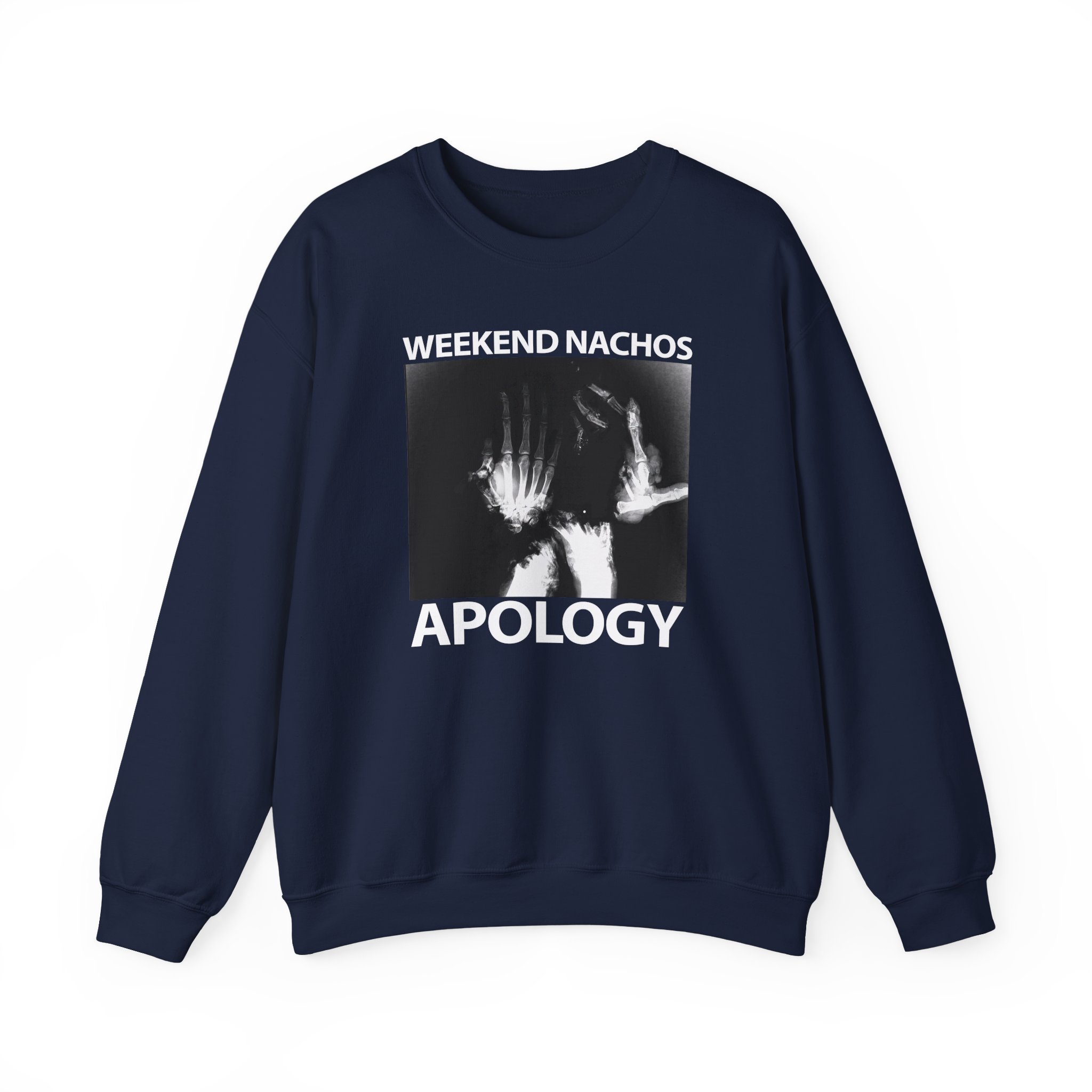 Weekend Nachos Apology Unisex Heavy Blendâ„¢ Crewneck Sweatshirt