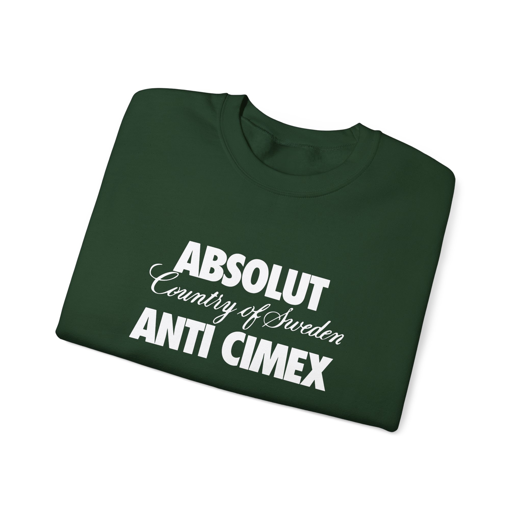 Anti Cimex Absolut Country of Sweden Unisex Heavy Blend Crewneck Sweatshirt