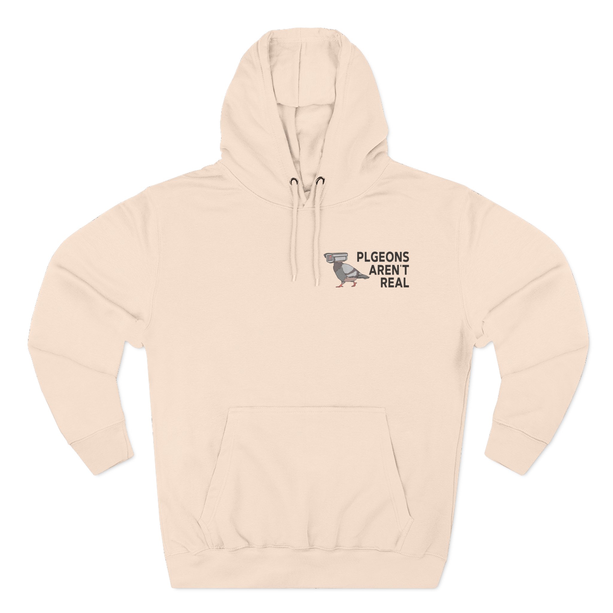 Birds Arent Real Three-Panel Fleece Hoodie